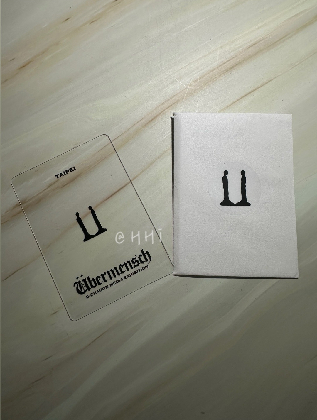GD台北展覽透卡（黑）