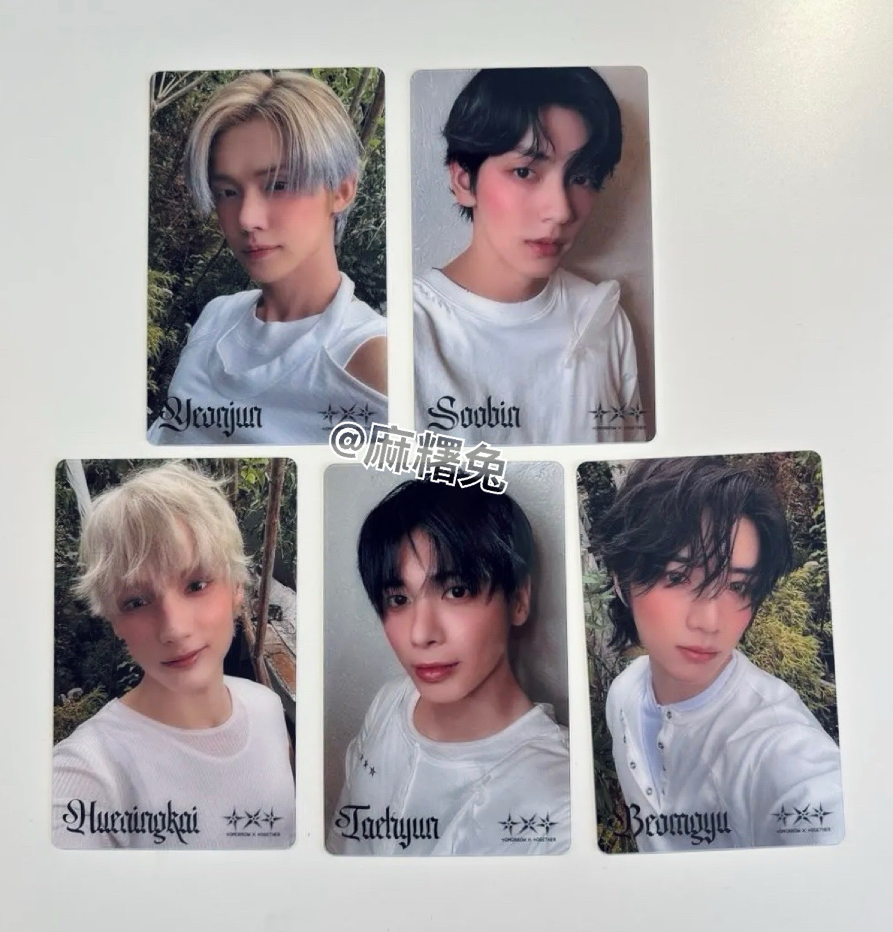 TXT❄️Starkissed 環球特典卡 一套