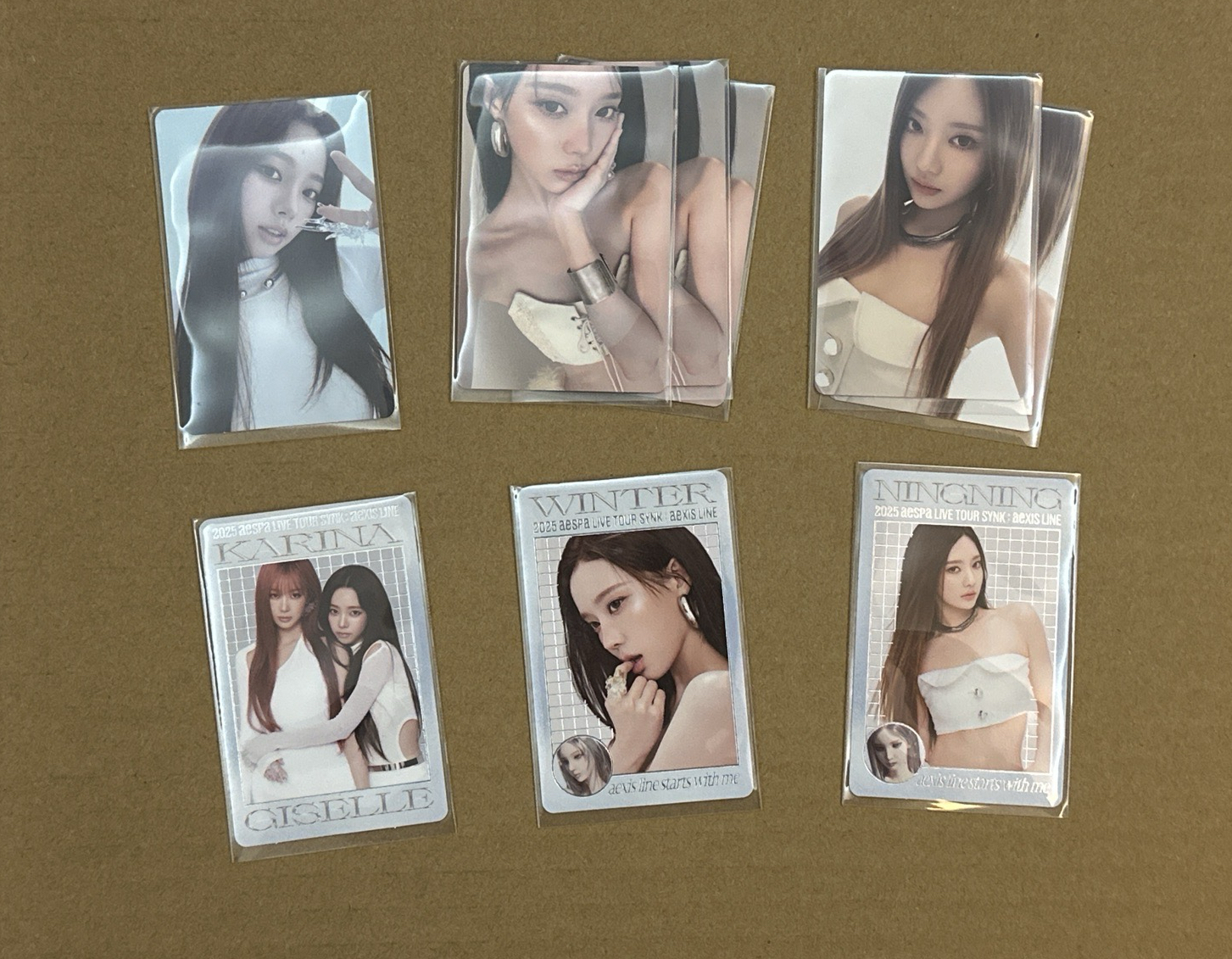 aespa三巡首爾場隨機卡 X ver.