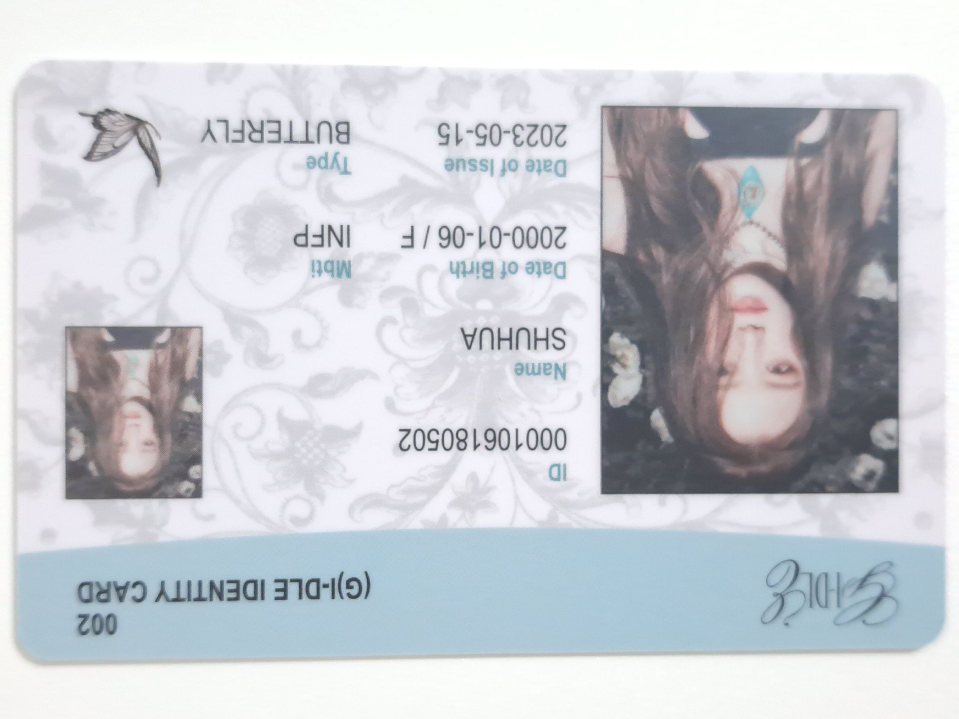 I feel 專輯卡 Butterfly版ID卡刷