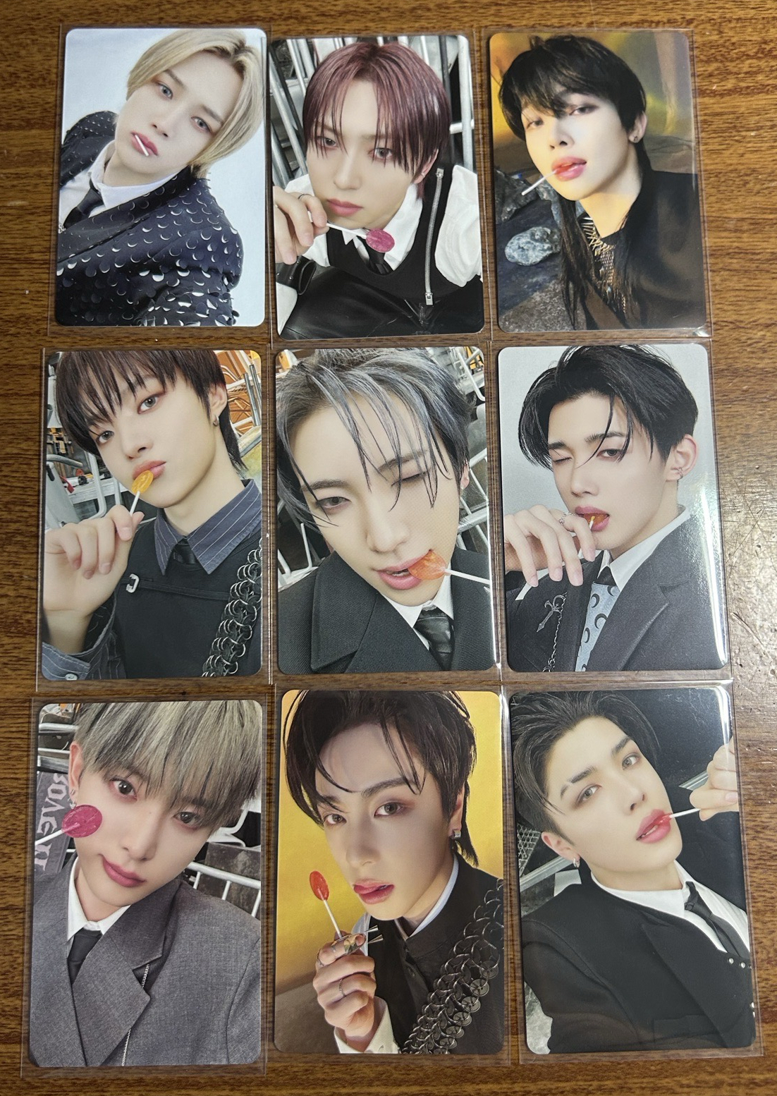 月狼 日咖棒棒糖特典卡 一套