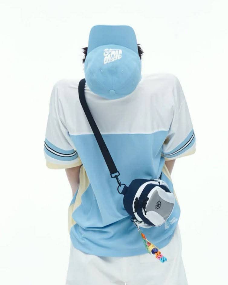 BOYNEXTDOOR X SANDSOUND聯名款海軍藍後背包