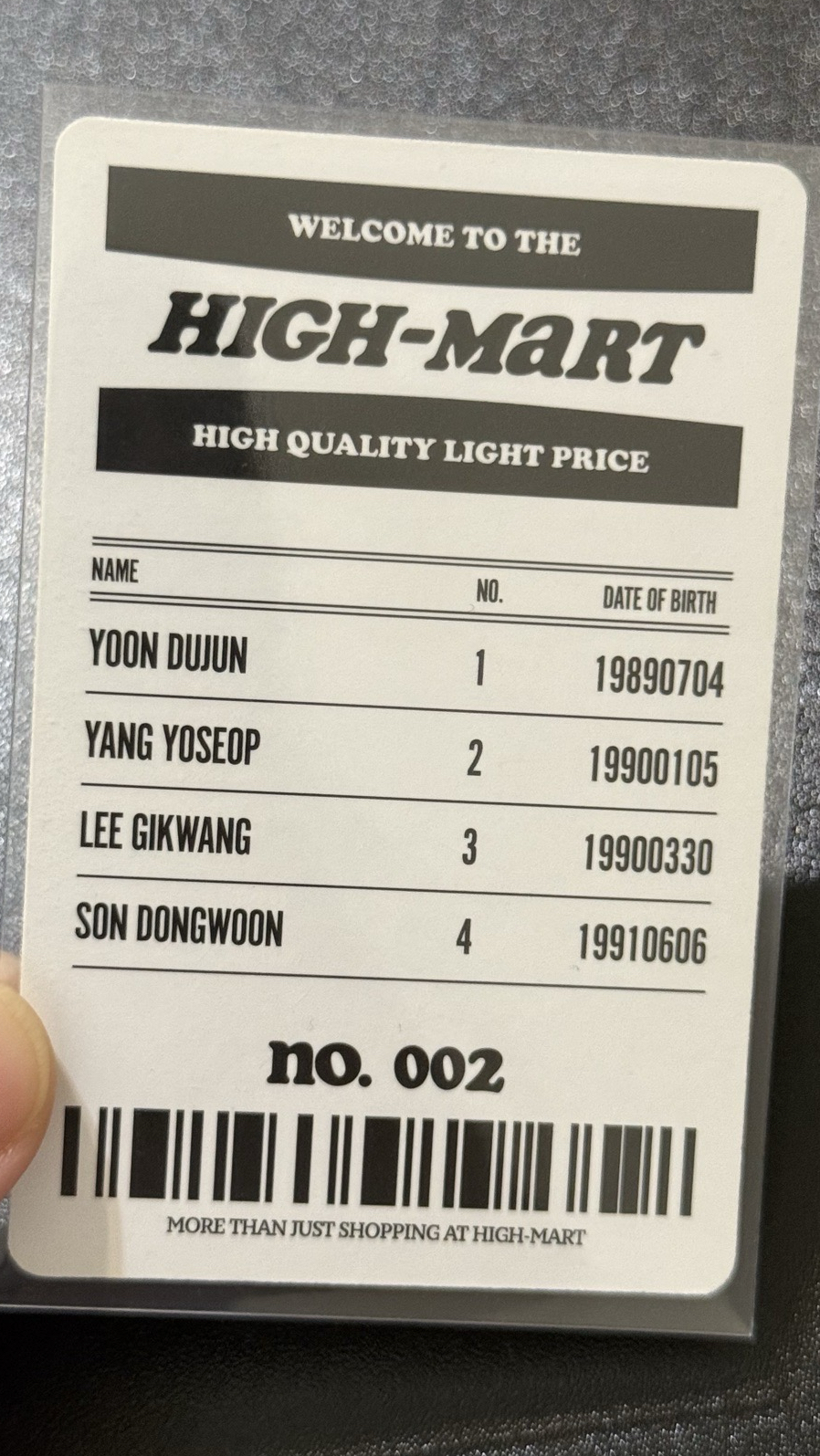 HIGHLGIHT FAN CON 耀燮小卡 