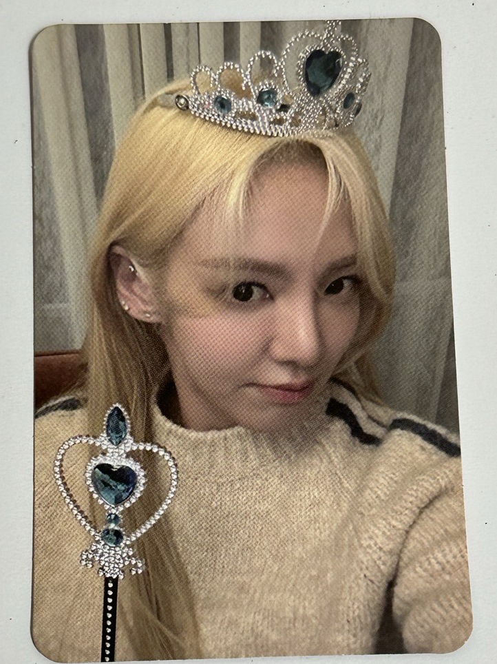 GOT stamp on it 孝淵 smini 專輯小卡