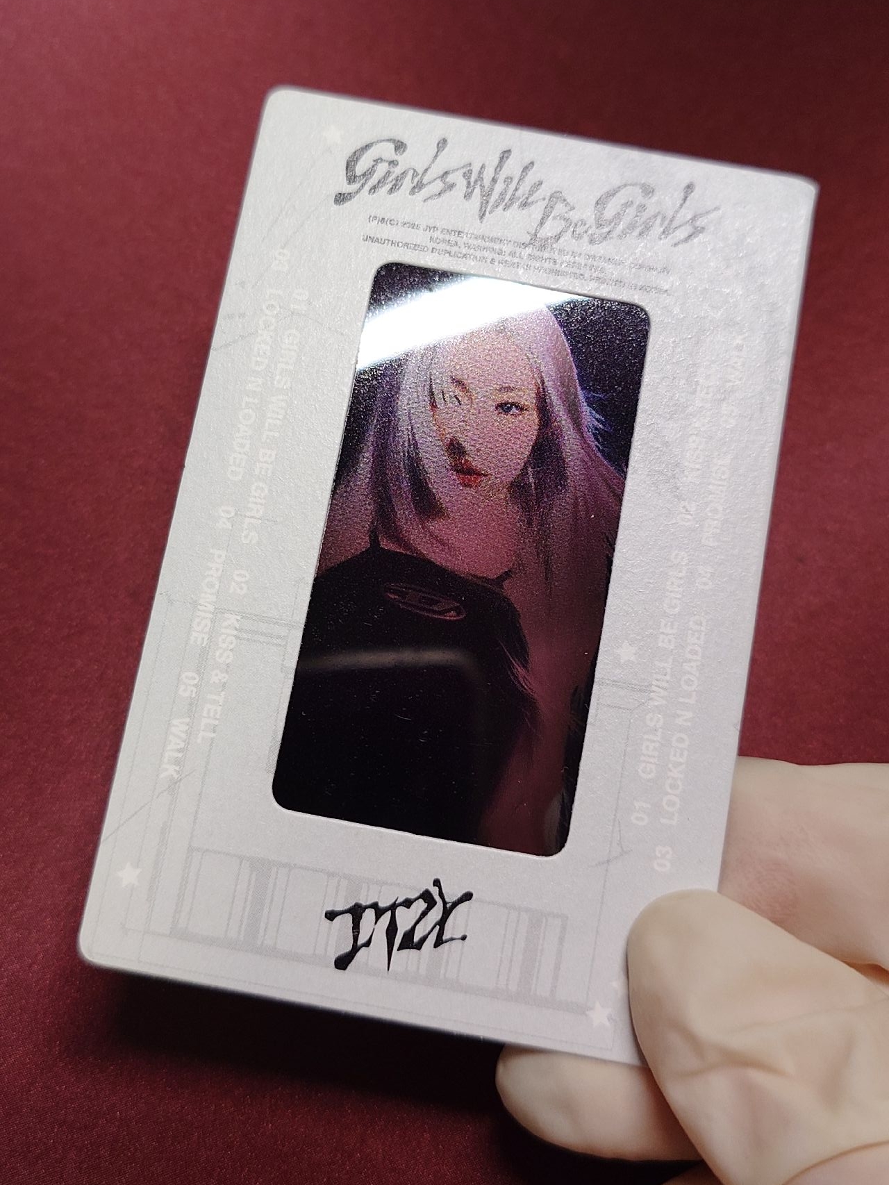 預購禮 ITZY GWBG chaeryeong 領