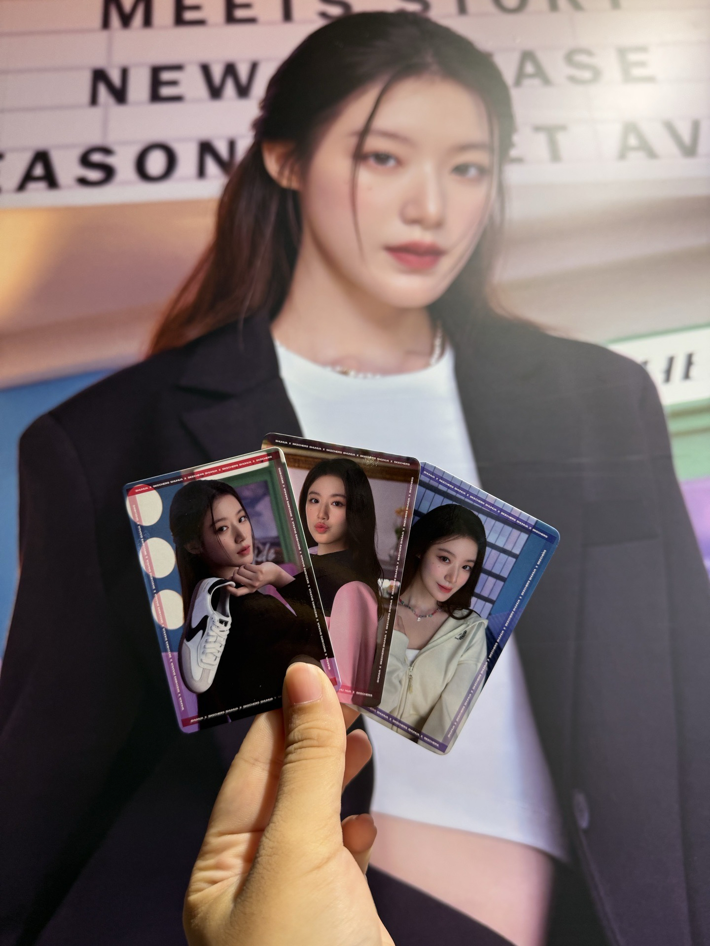 SK舒華代言小卡（一套三張）