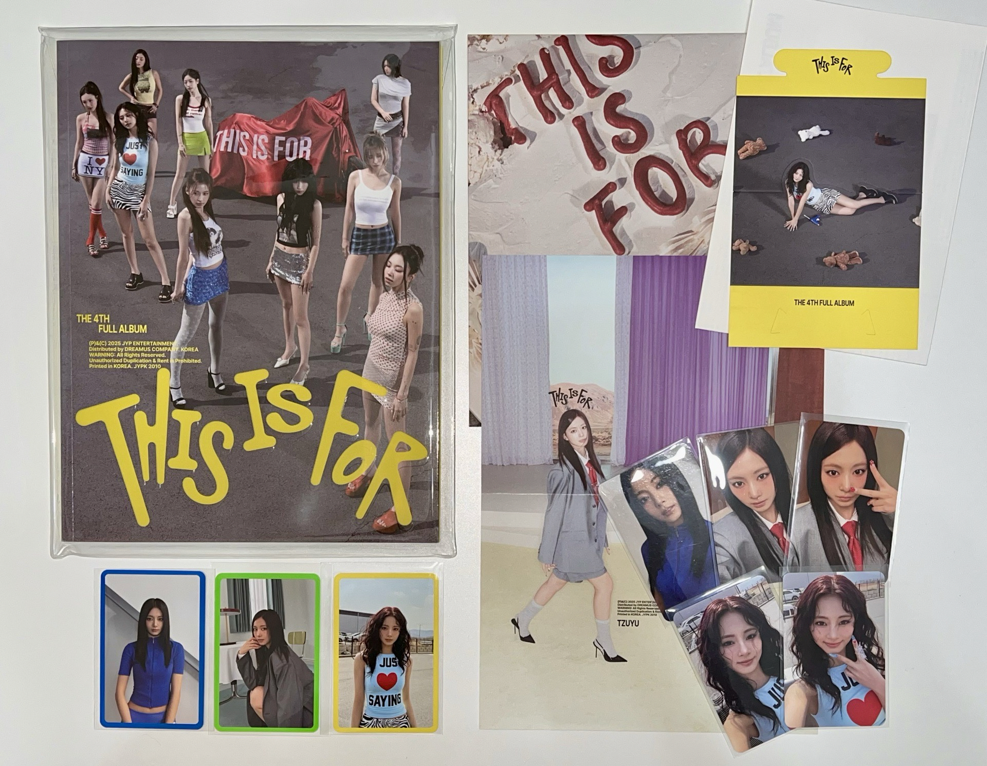 THIS IS FOR｜子瑜全專 + 預售禮