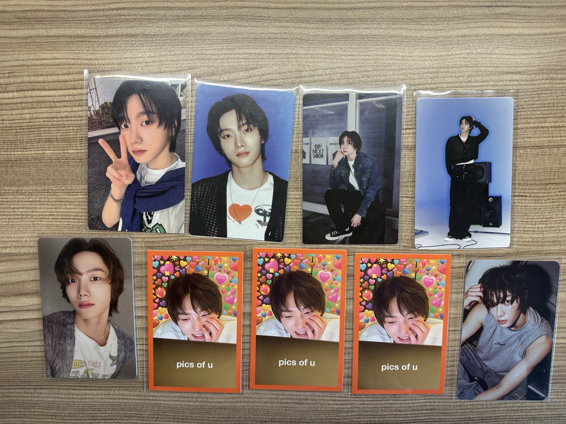 BOYNEXTDOOR Sungho 小卡 專卡 特典卡 卡包卡