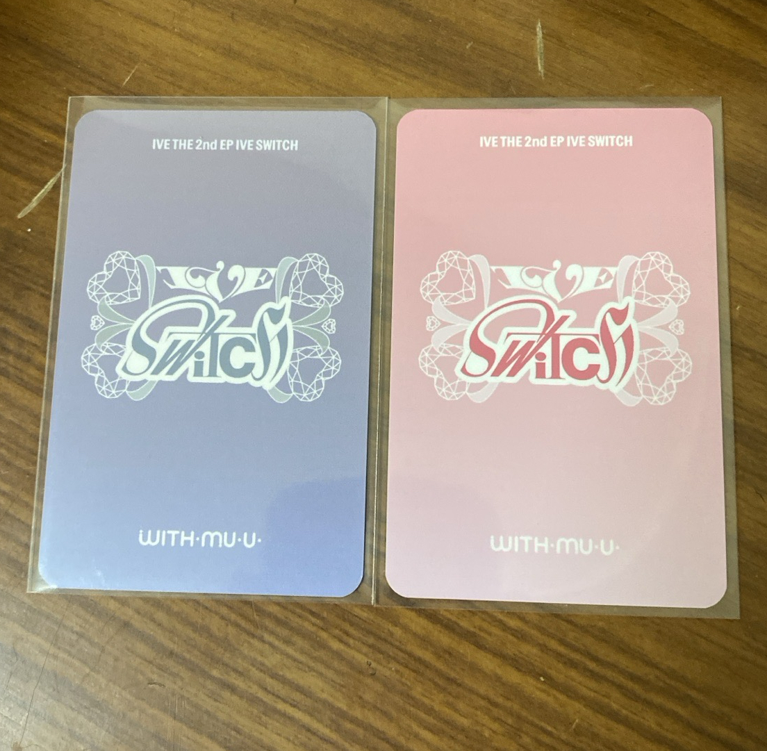 IVE Liz 栗子 wmld 兩張一組
