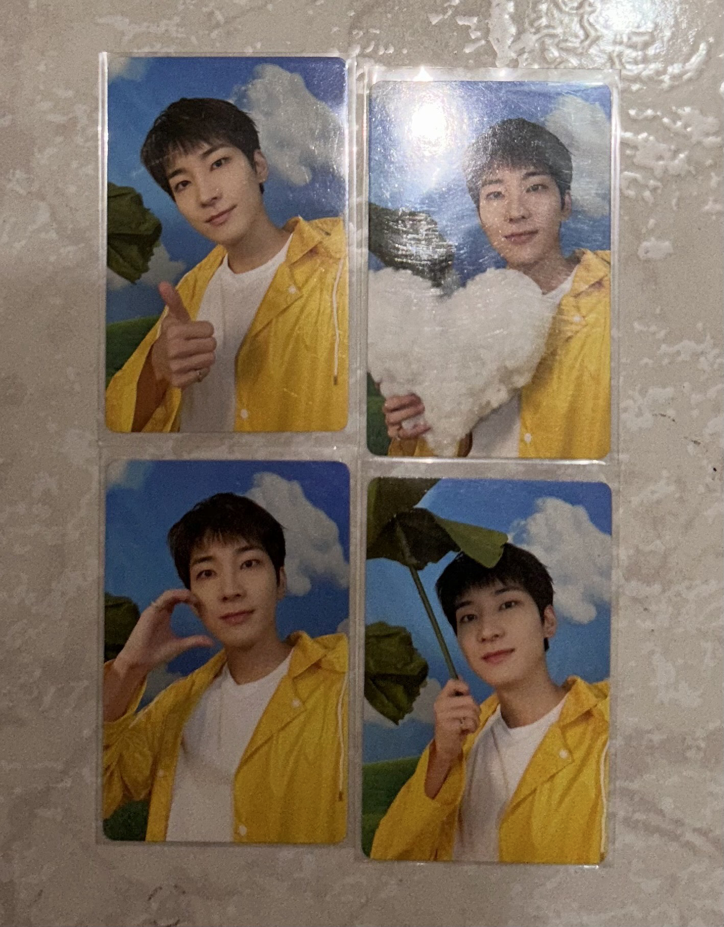 圓佑雨衣小卡一套set