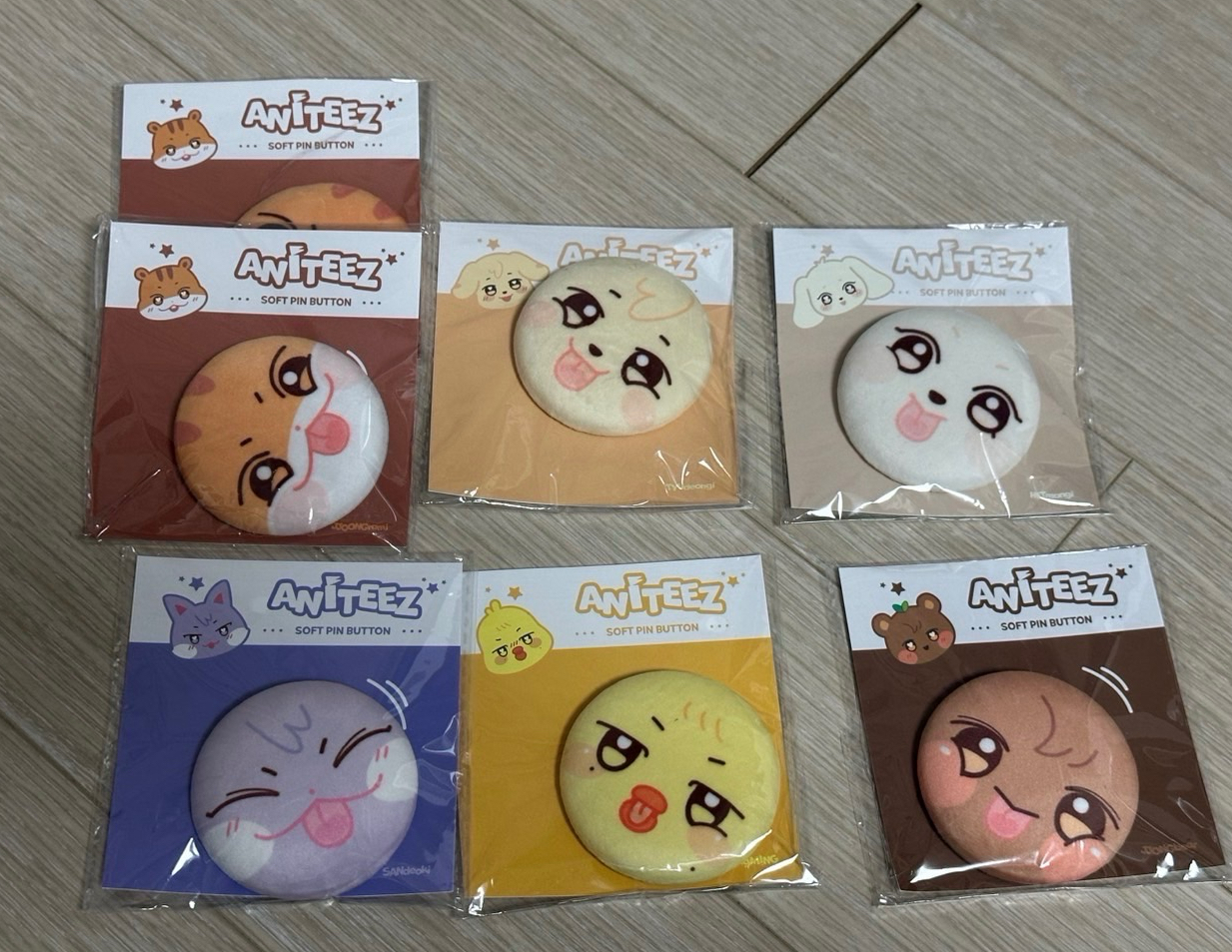 ANITEEZ IN THE CALLING 徽章 SOFT PIN BUTTON