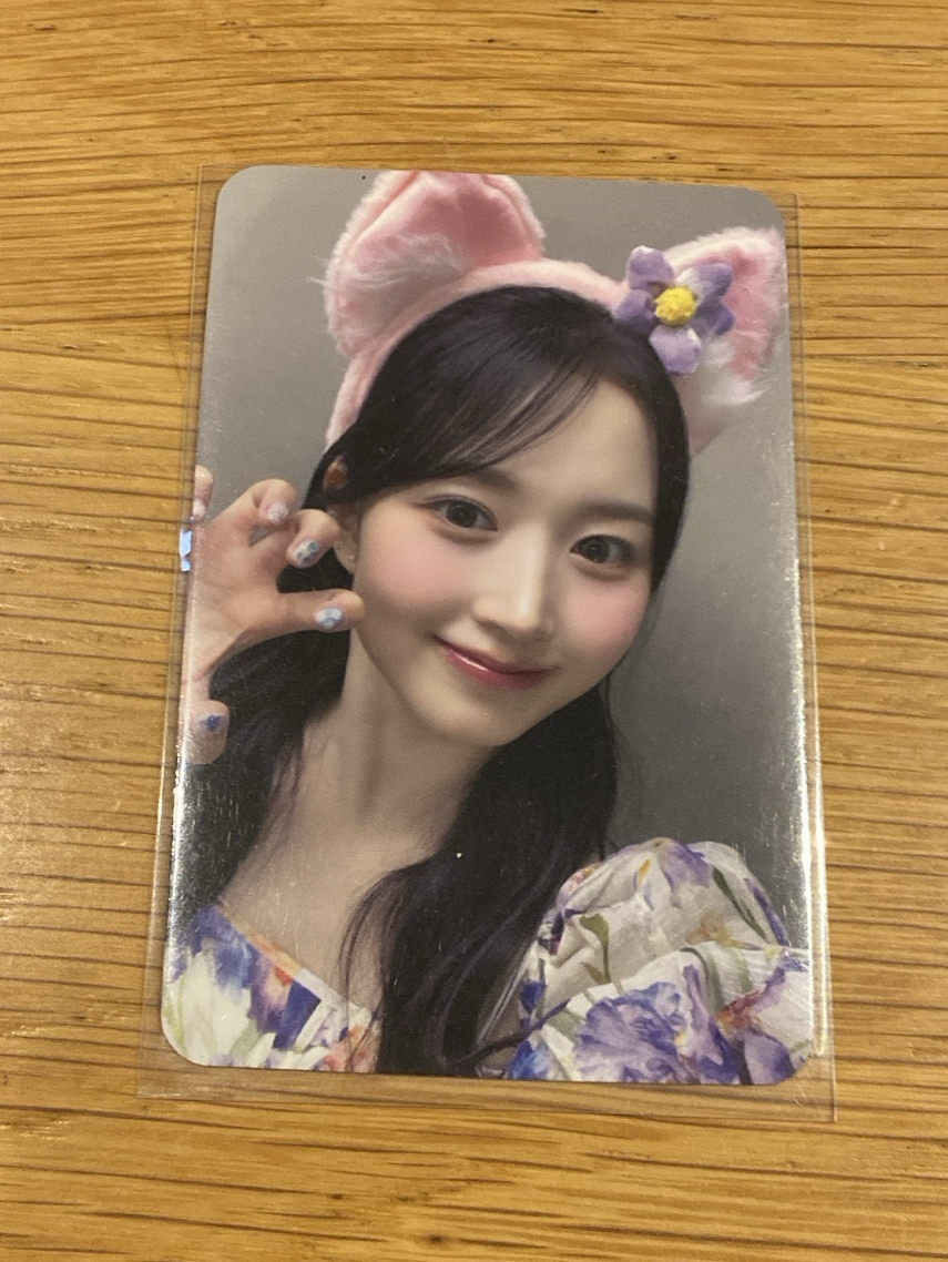 NMIXX Haewon am特典卡 動物髮箍嫄