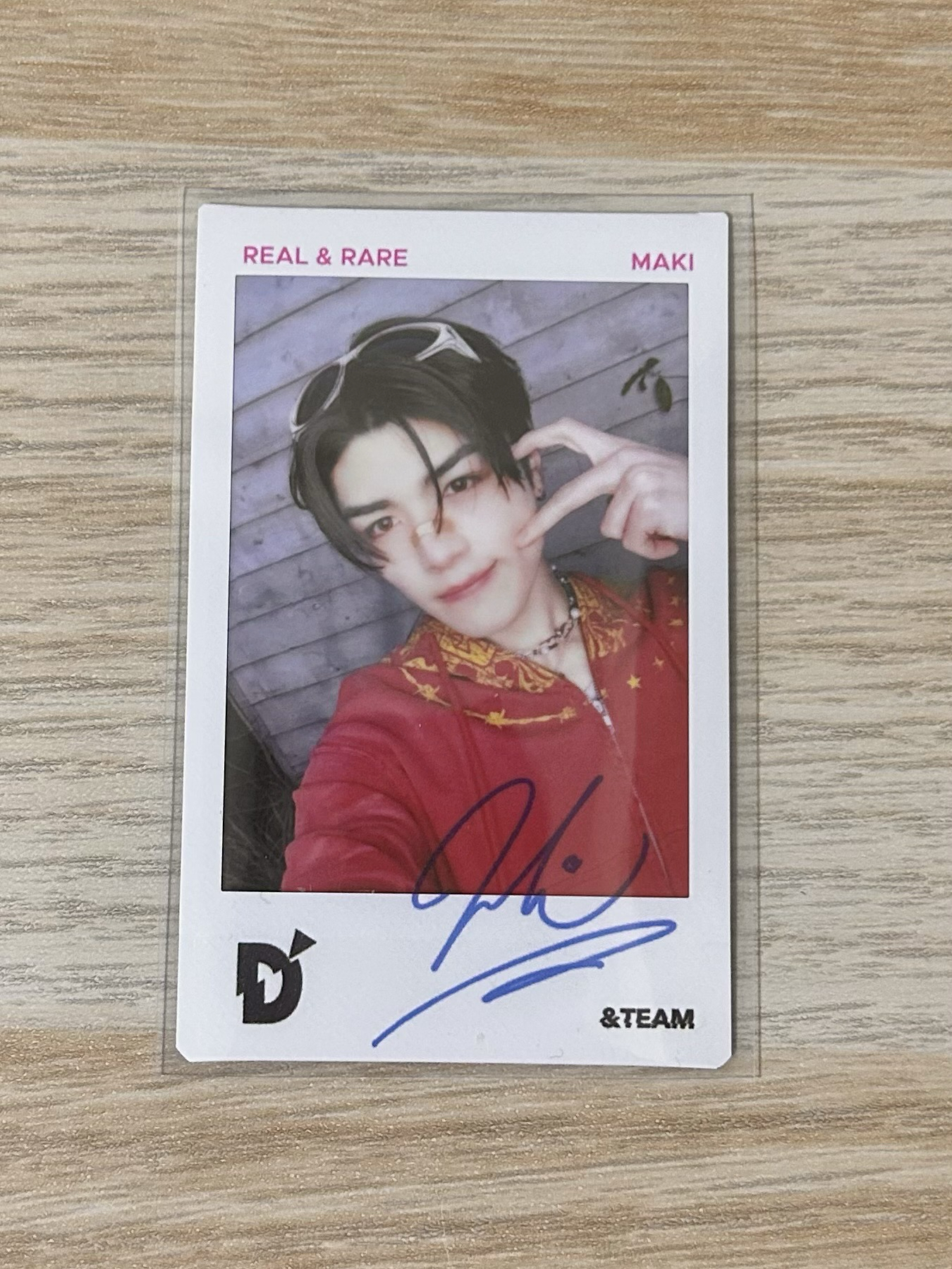 &TEAM MAKI D社快閃店 B版拍立得