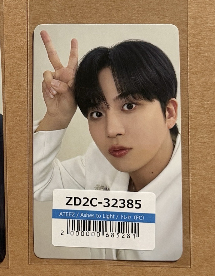 JP FC 特典卡 鍾浩