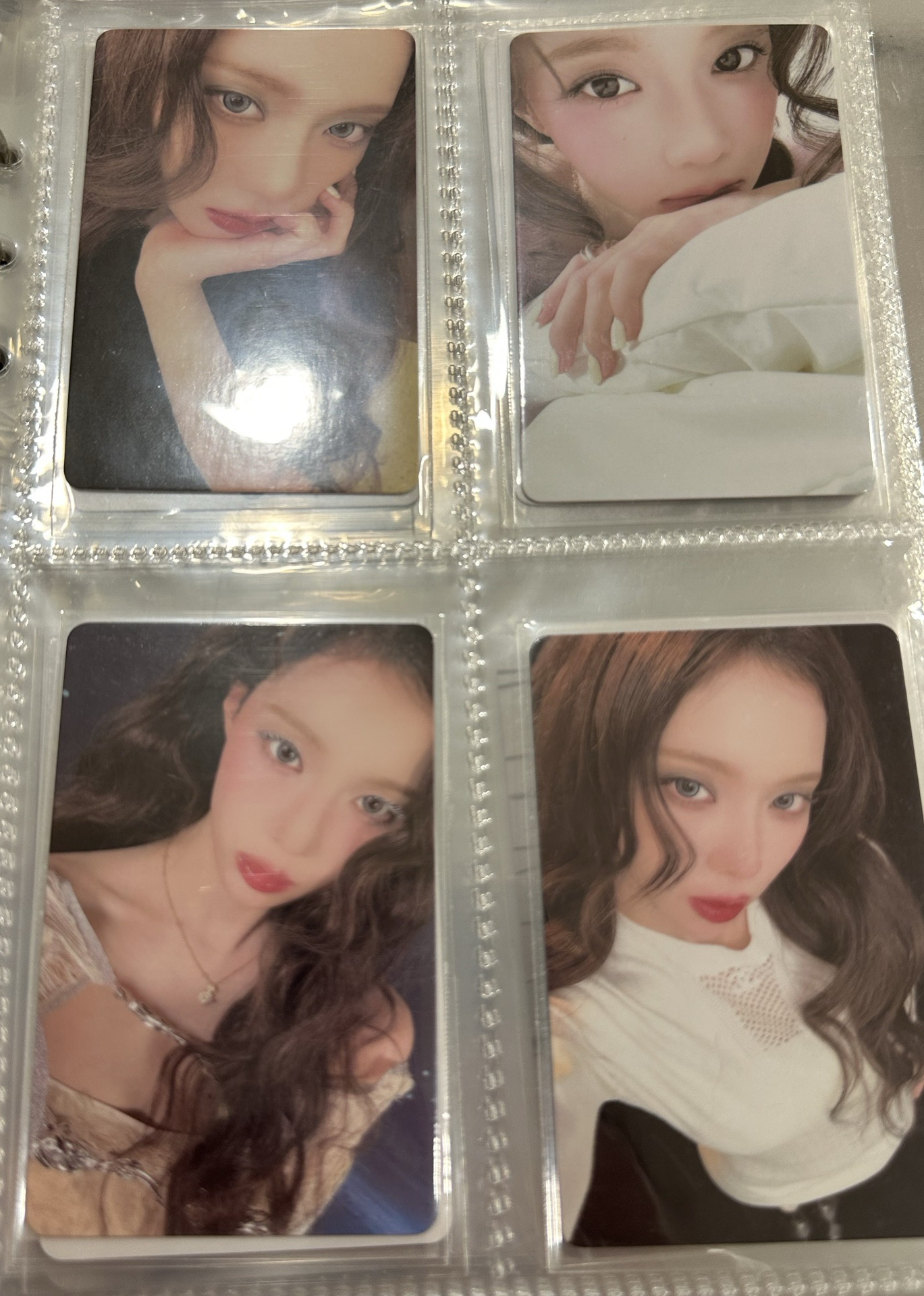 winter雜誌 自拍卡*4