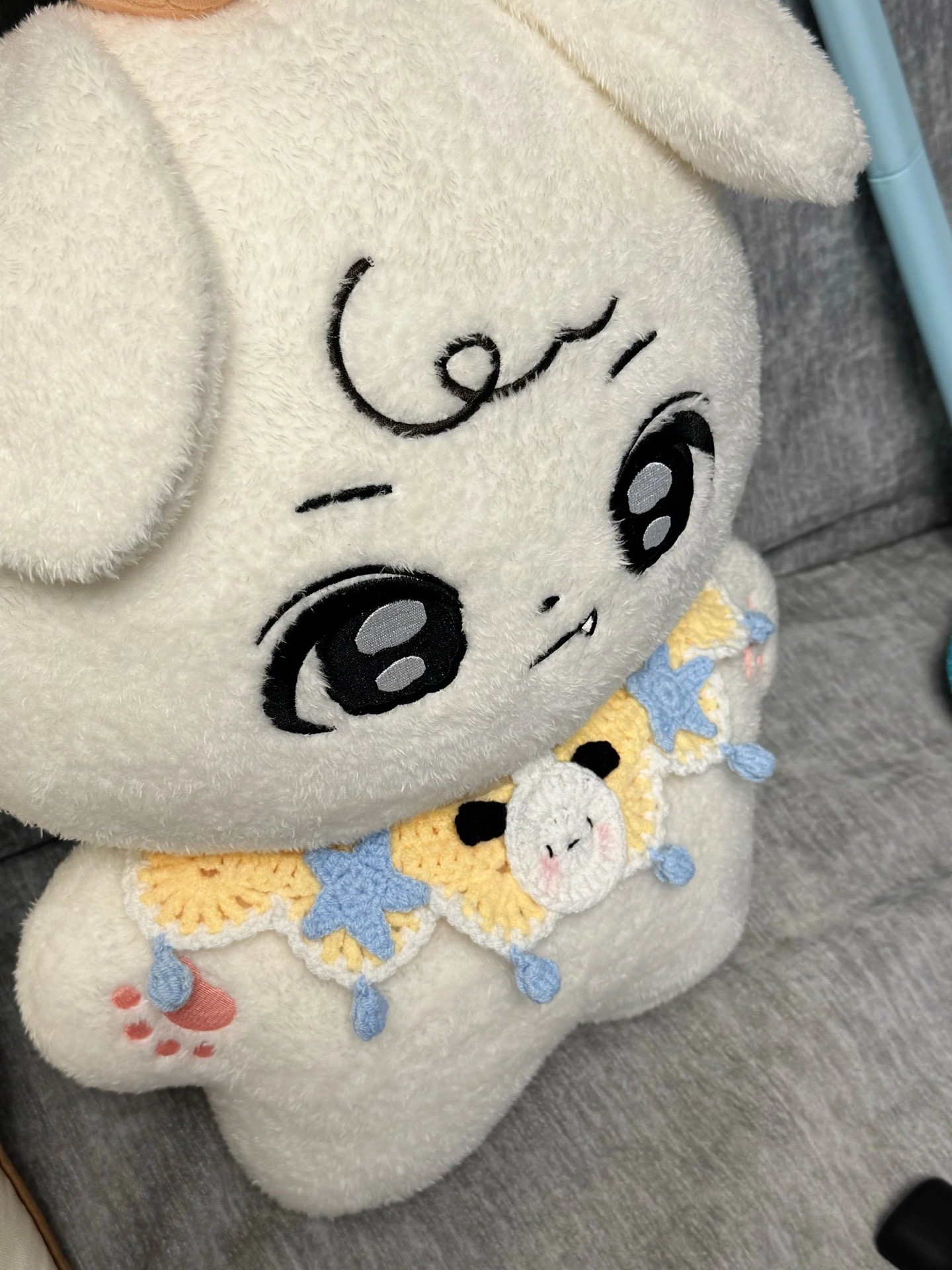 珉Chon 40cm 白色奎大娃 （另有10cm焦糖色款）