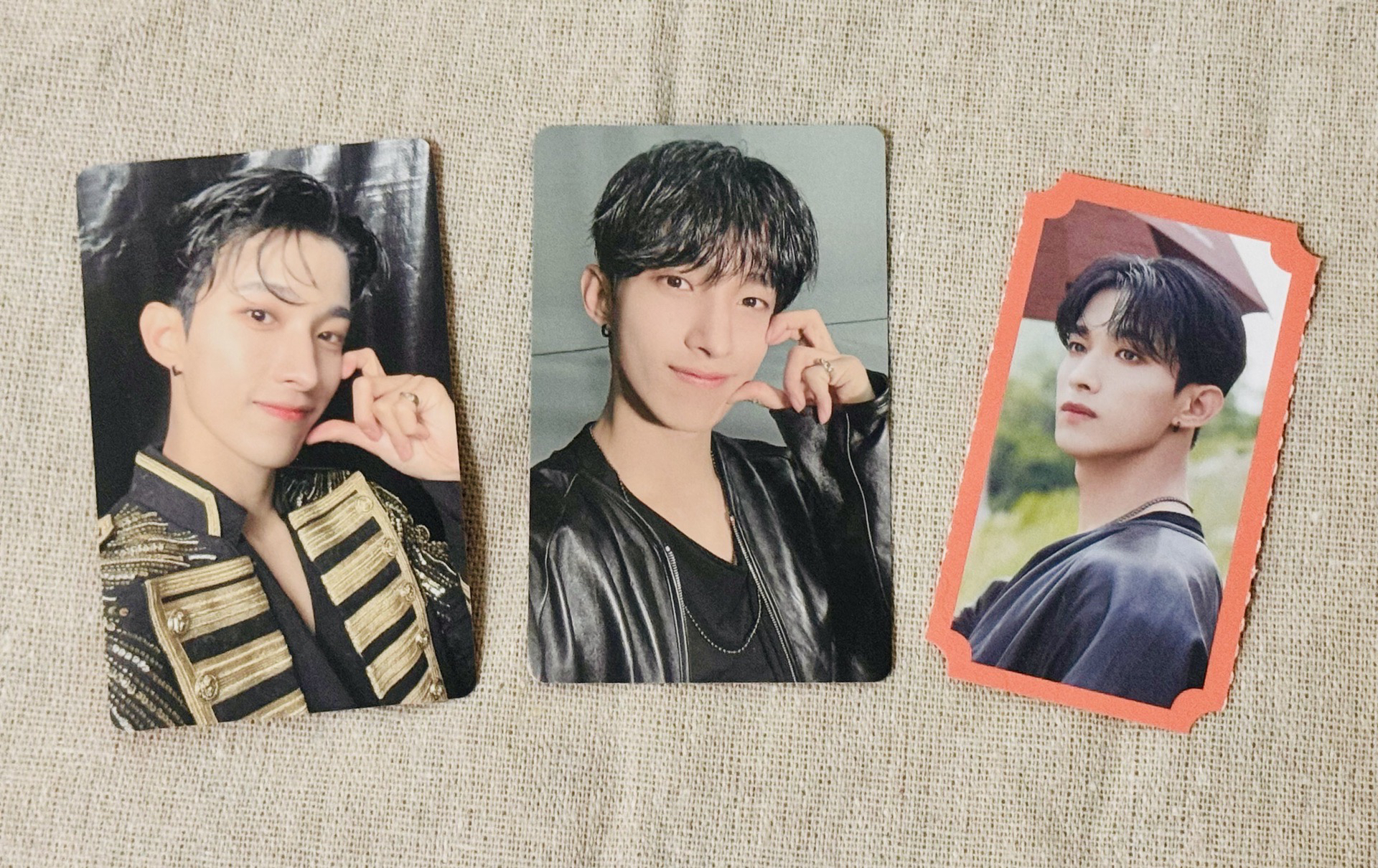 SEVENTEEN 碩珉 DK BE THE SUN 小卡 票根 一鍵畢業