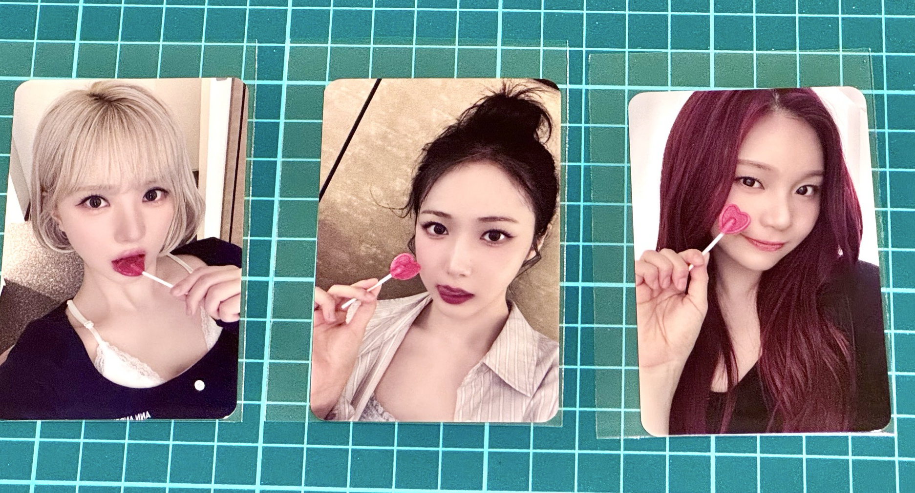 愛心糖果一套三張