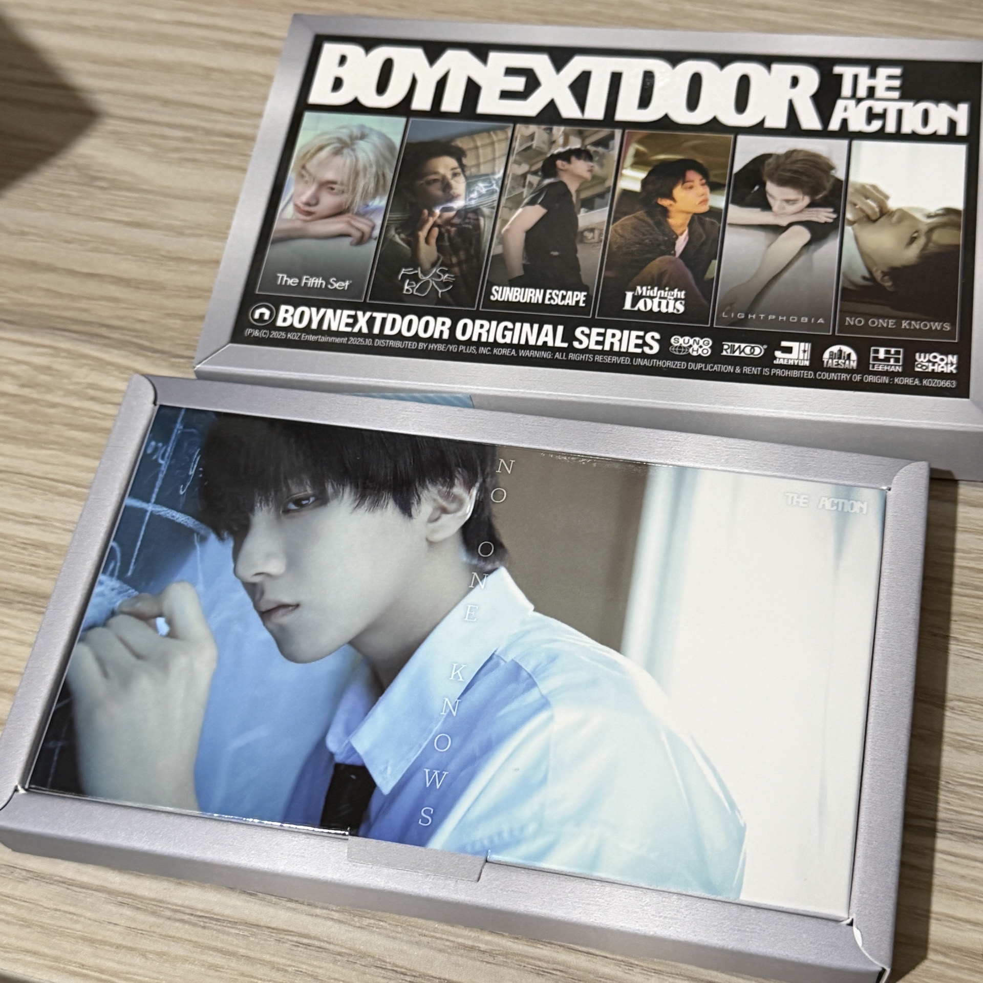 Boynextdoor The Action 單封空專 漢泰山  金雲鶴 宰鉉