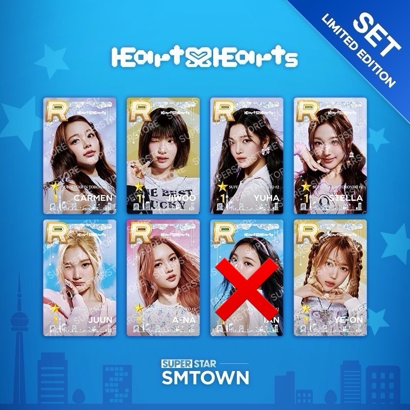 #現貨！Hearts2Heart 多倫多遊戲卡🈚️Ian 