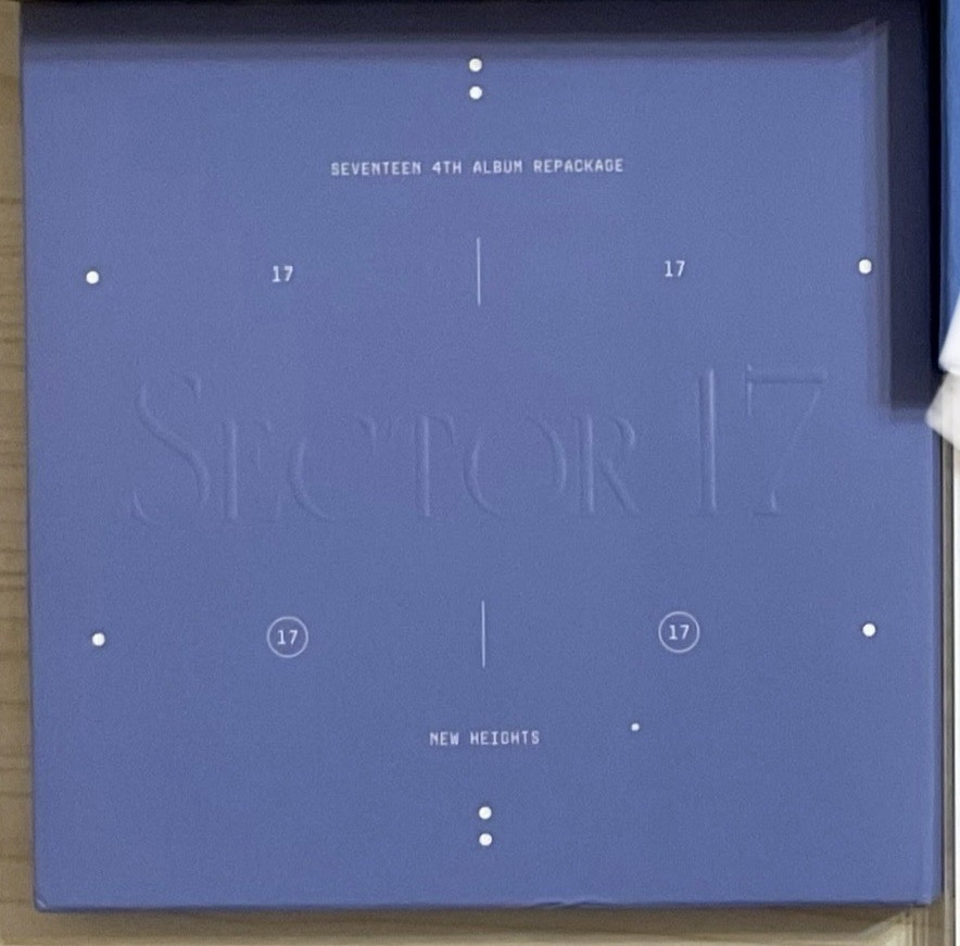 SEVENTEEN 正四後續藍版 空專