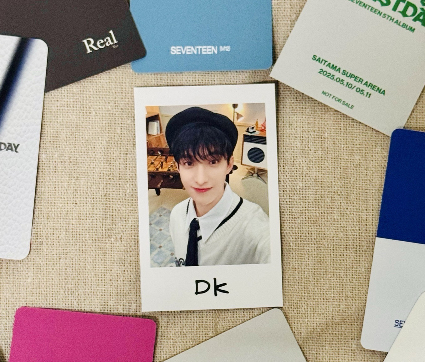 SEVENTEEN 碩珉 DK HOLIDAY 拍立得 不需帶卡