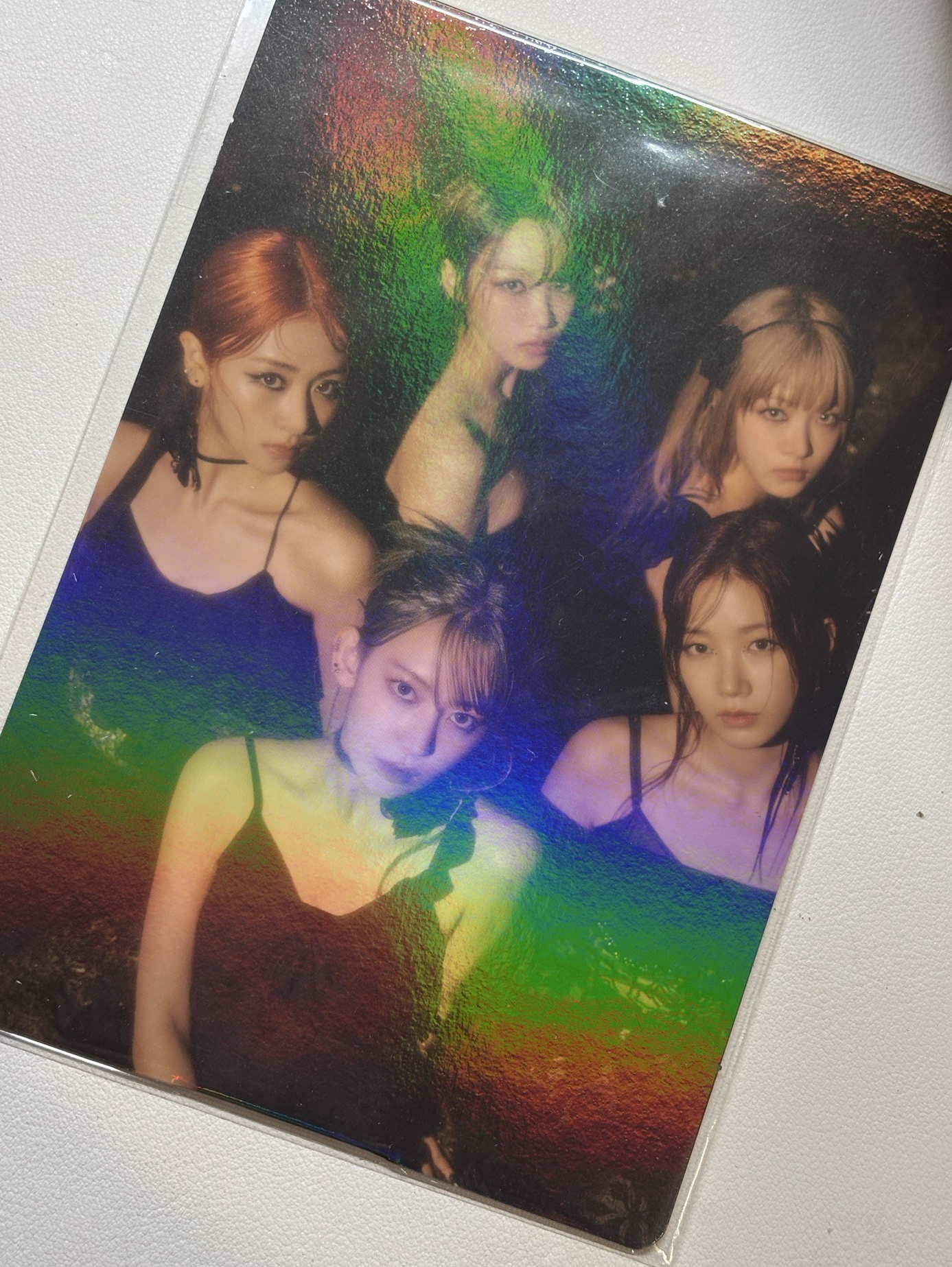 團卡 明信片（後面有立柱）