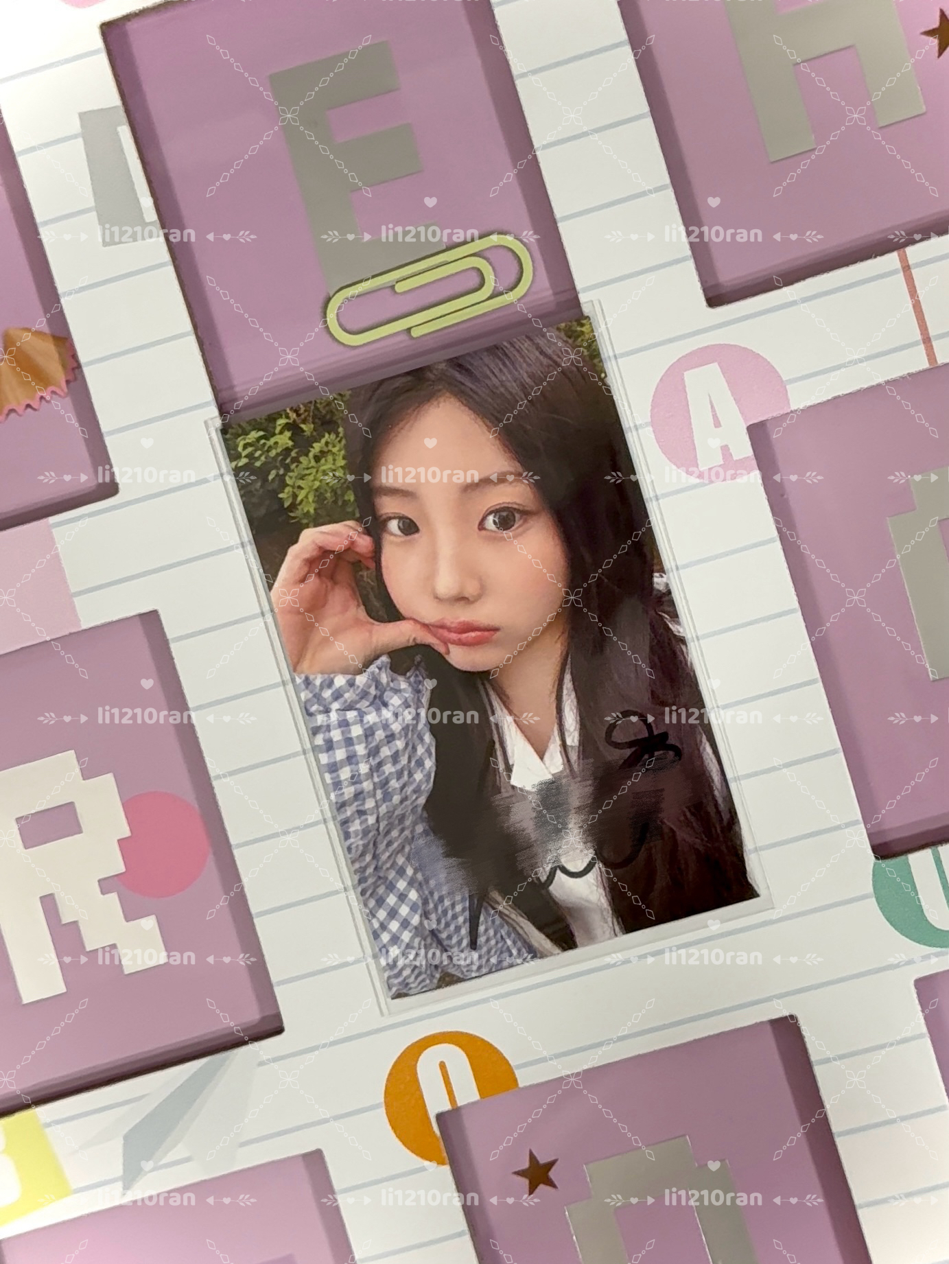 ILLIT WONHEE 25‘FM 首爾MG簽卡