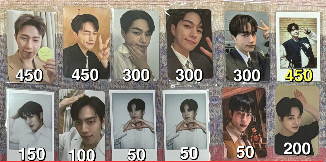 INFINITE小卡合集