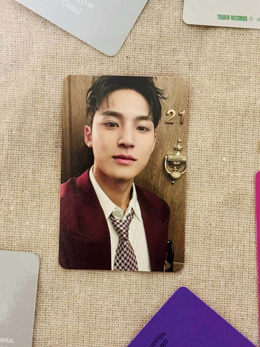 SEVENTEEN 珉奎 Mingyu mini12 克拉盤隨機卡