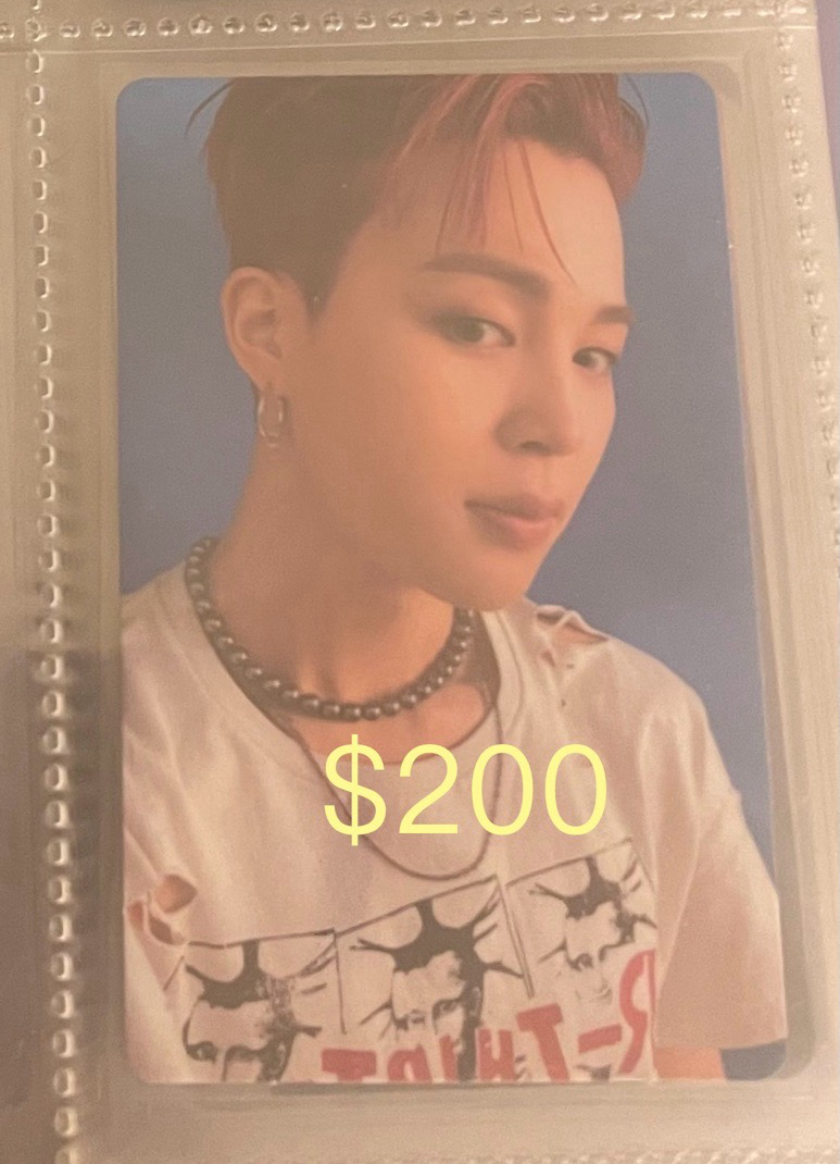 BTS防彈少年團 專卡、特典卡 多旻