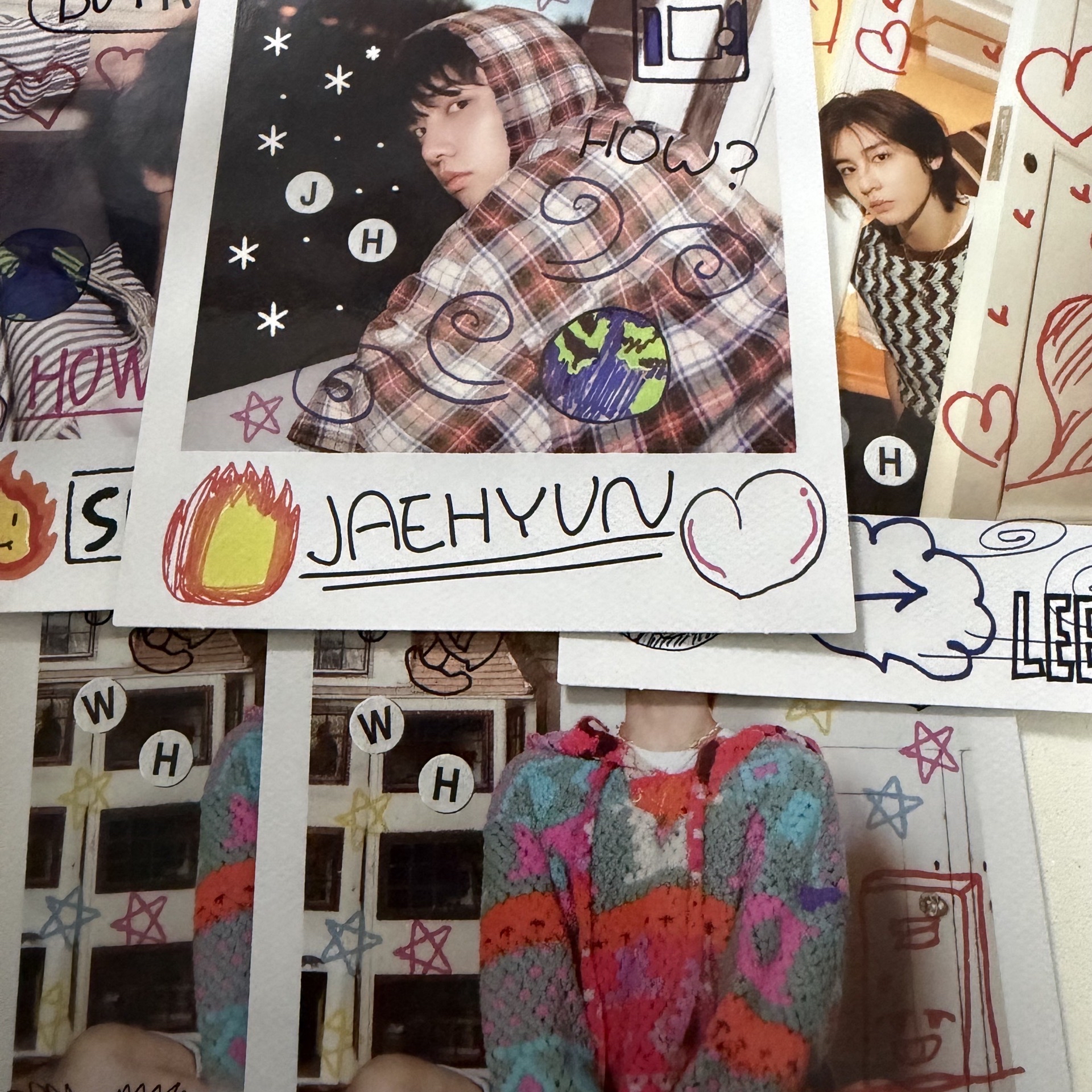 5張一起出 單封拍立得 1356 