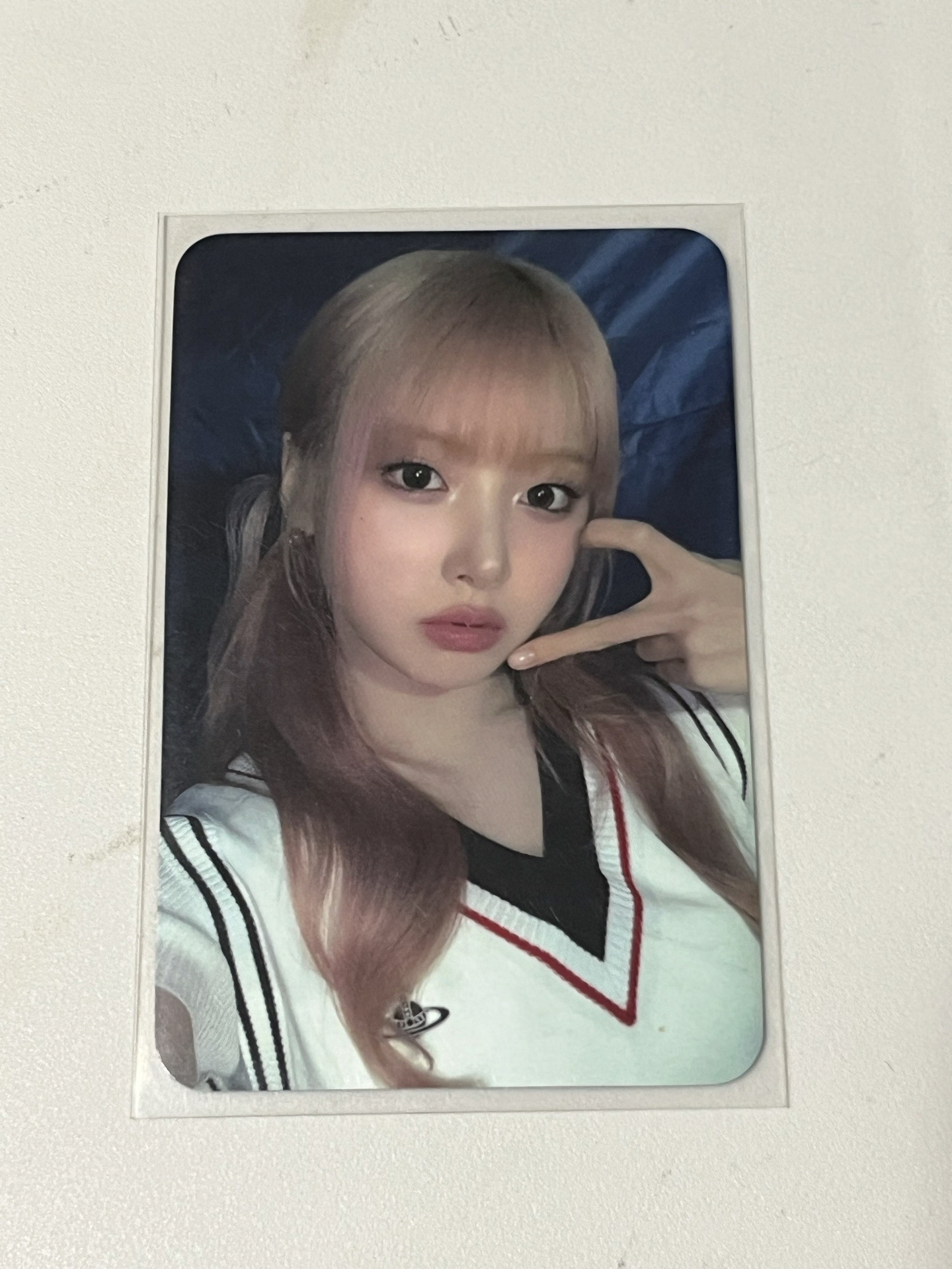 NMIXX JIWOO 雙馬尾友 STICK OUT幸運卡