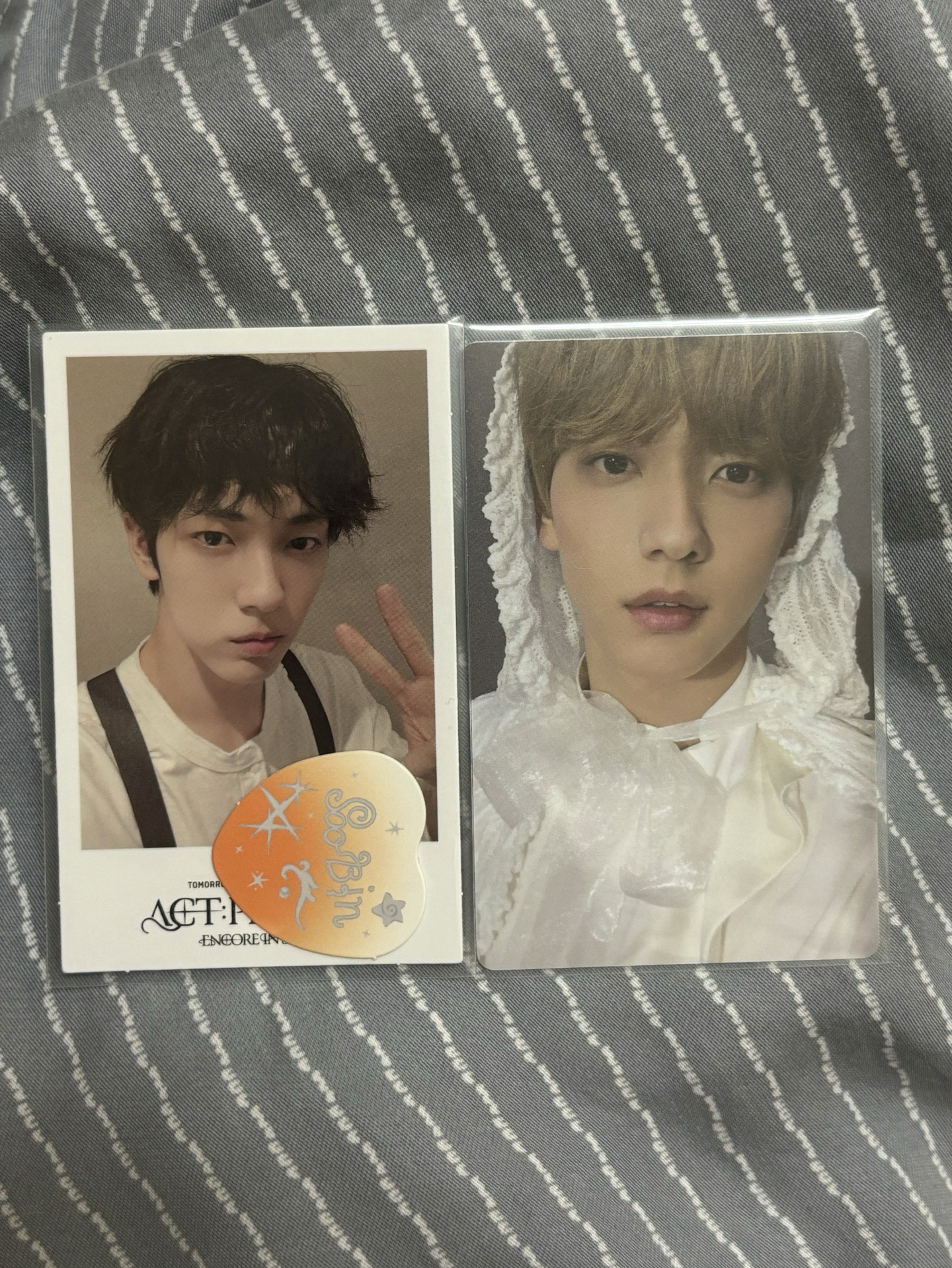 TXT 崔秀彬 首爾安可DVD 特典卡（含彬pick）