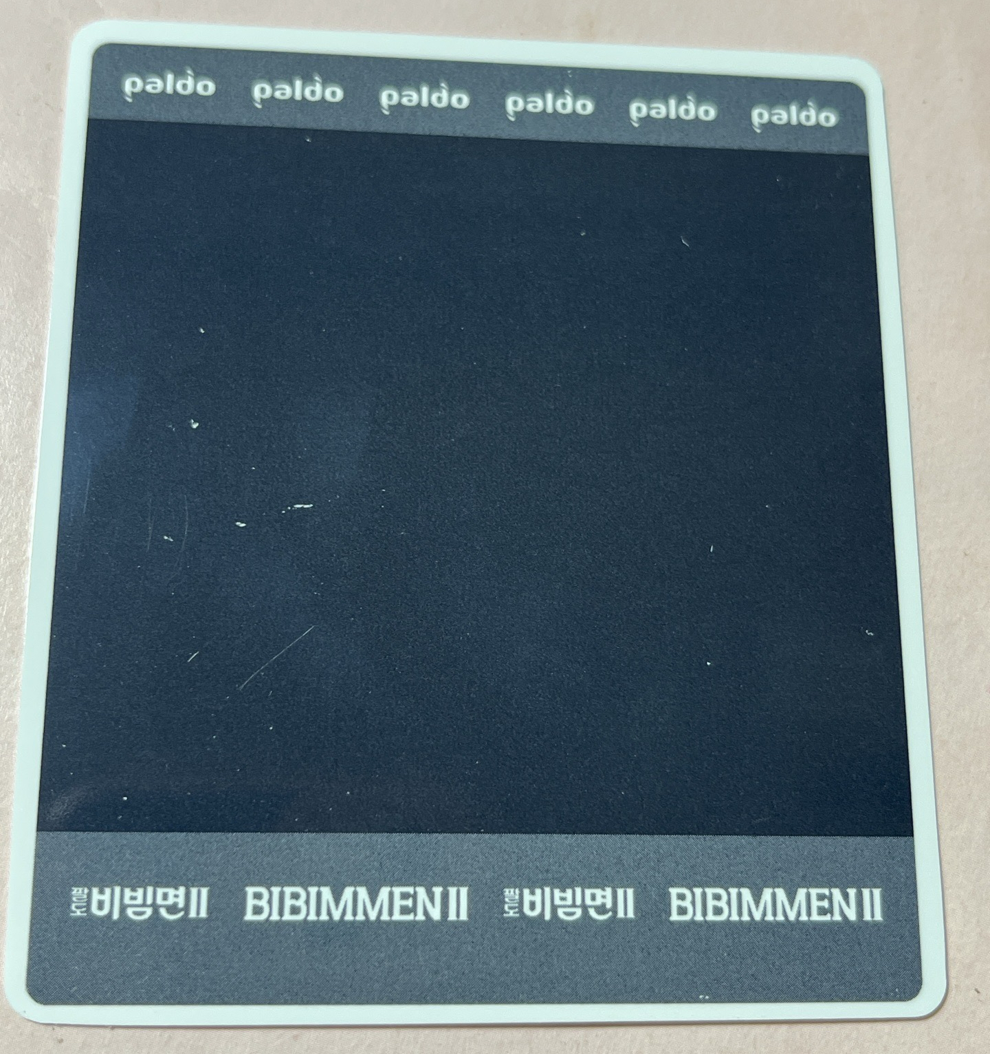 邊佑錫 八道泡麵拍立得小卡