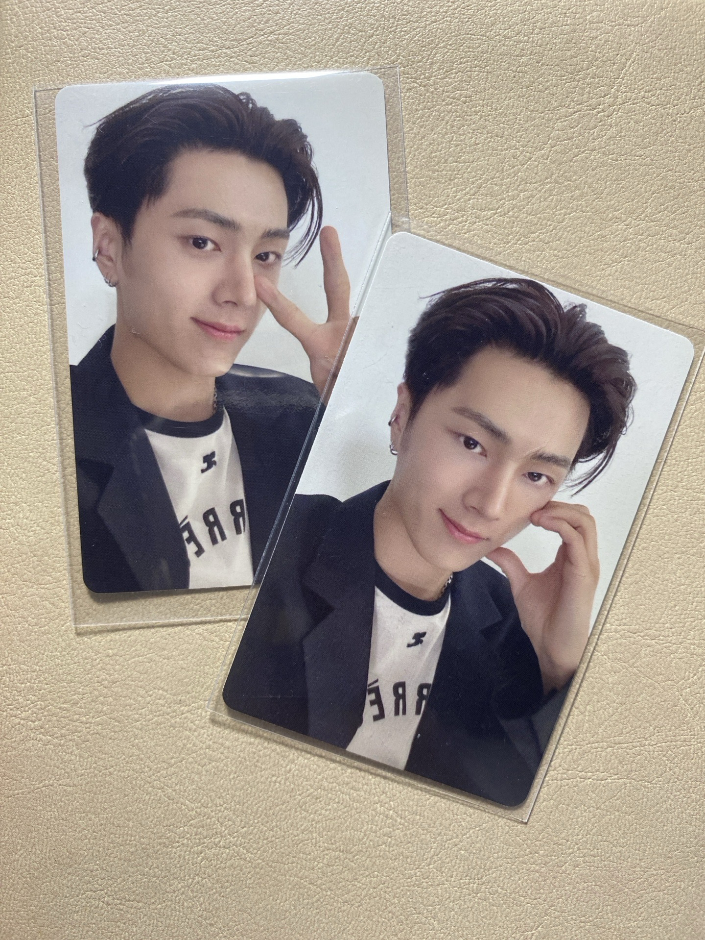 D社雜誌單封卡 黑衣星