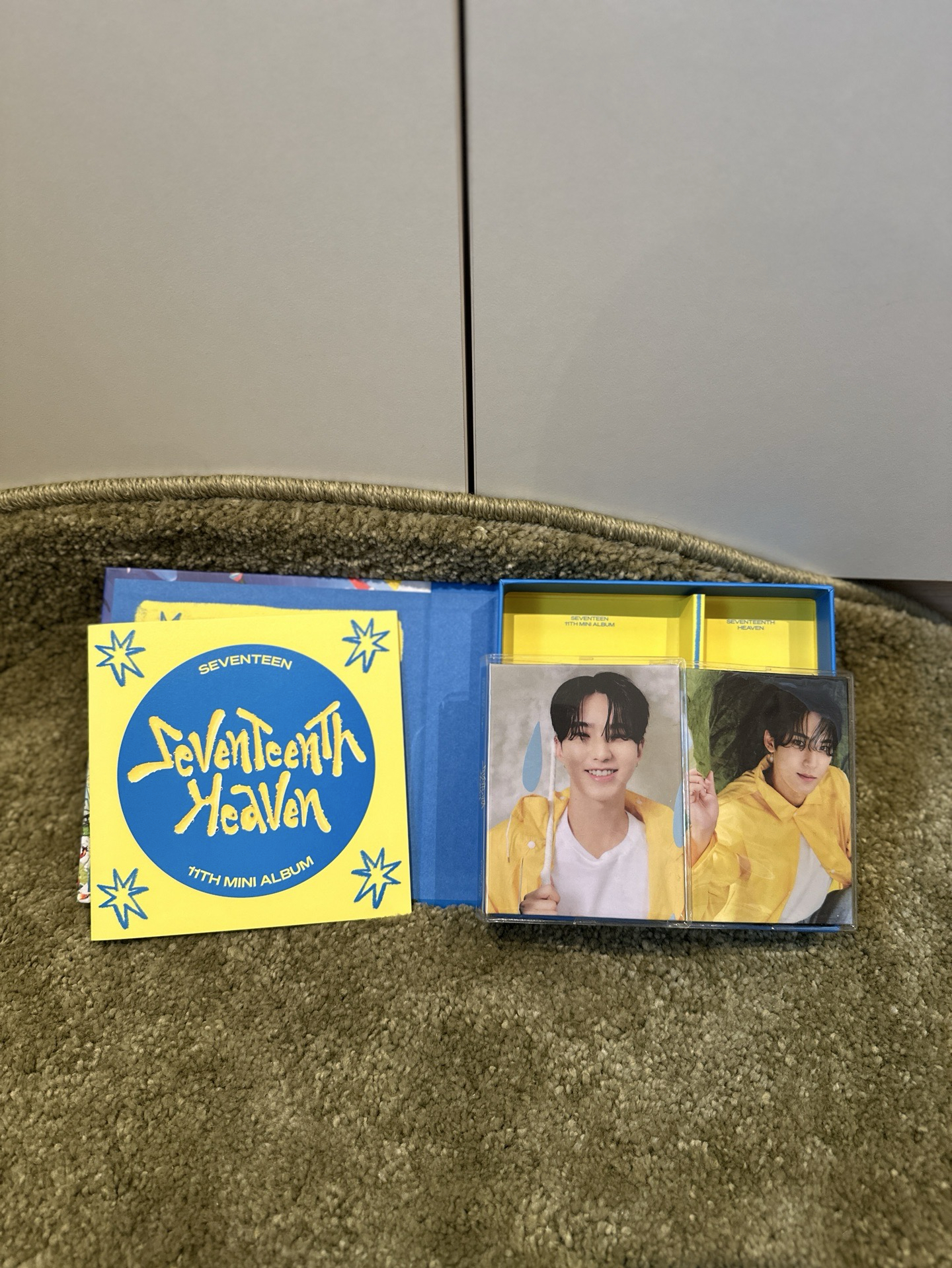 SEVENTEEN 迷你11輯 Hoshi+金珉奎克拉盤空專 雨衣盤