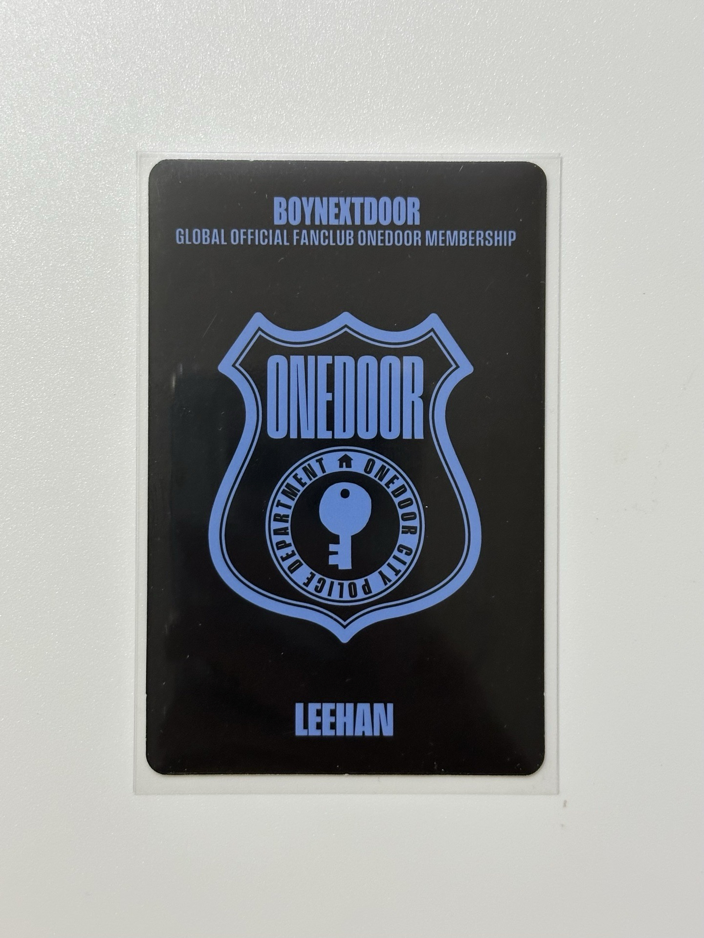 BOYNEXTDOOR LEEHAN 金桐儇 二期會員 會員禮卡