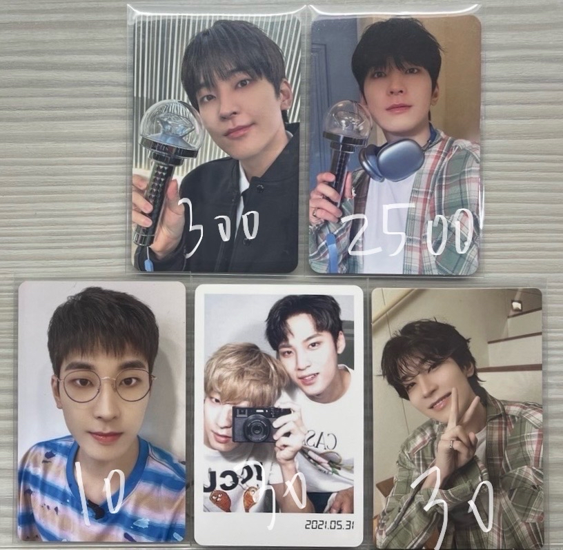SEVENTEEN 專卡 特典卡 克拉粽 圓佑 珉奎