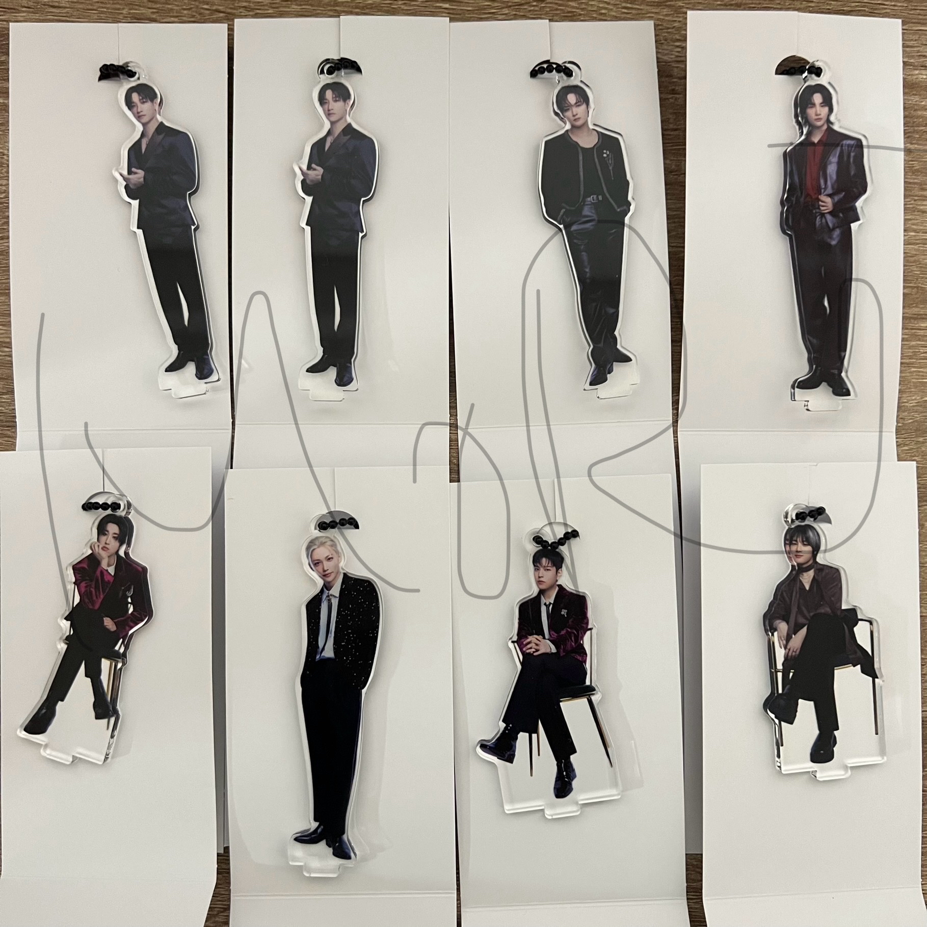 Stray kids 日本 Xmas pop up 聖誕 快閃店 壓克力 吊飾 立牌 周邊