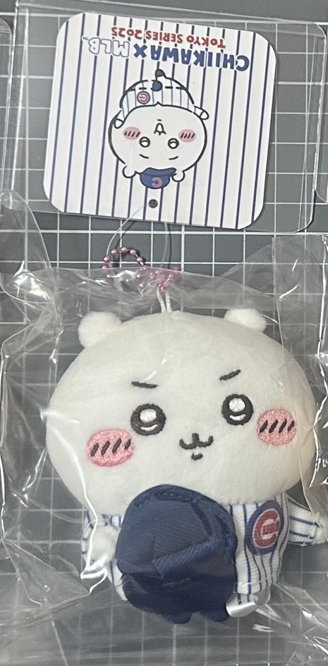 吉伊卡哇 MLB小熊隊 吉伊吊飾娃