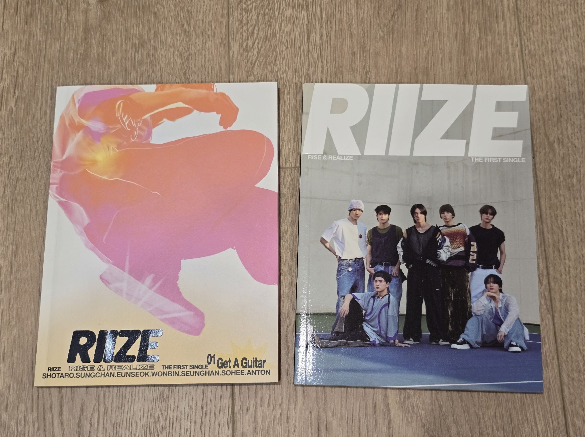 出道專 兩版空專不拆