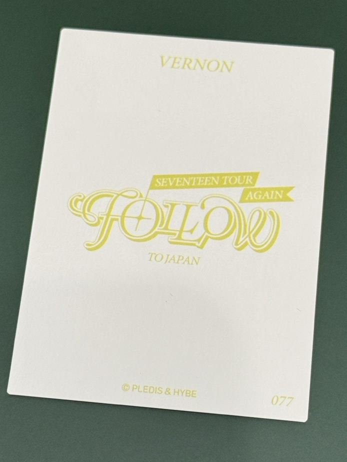 🐻‍❄️Vernon Follow again 隨機卡