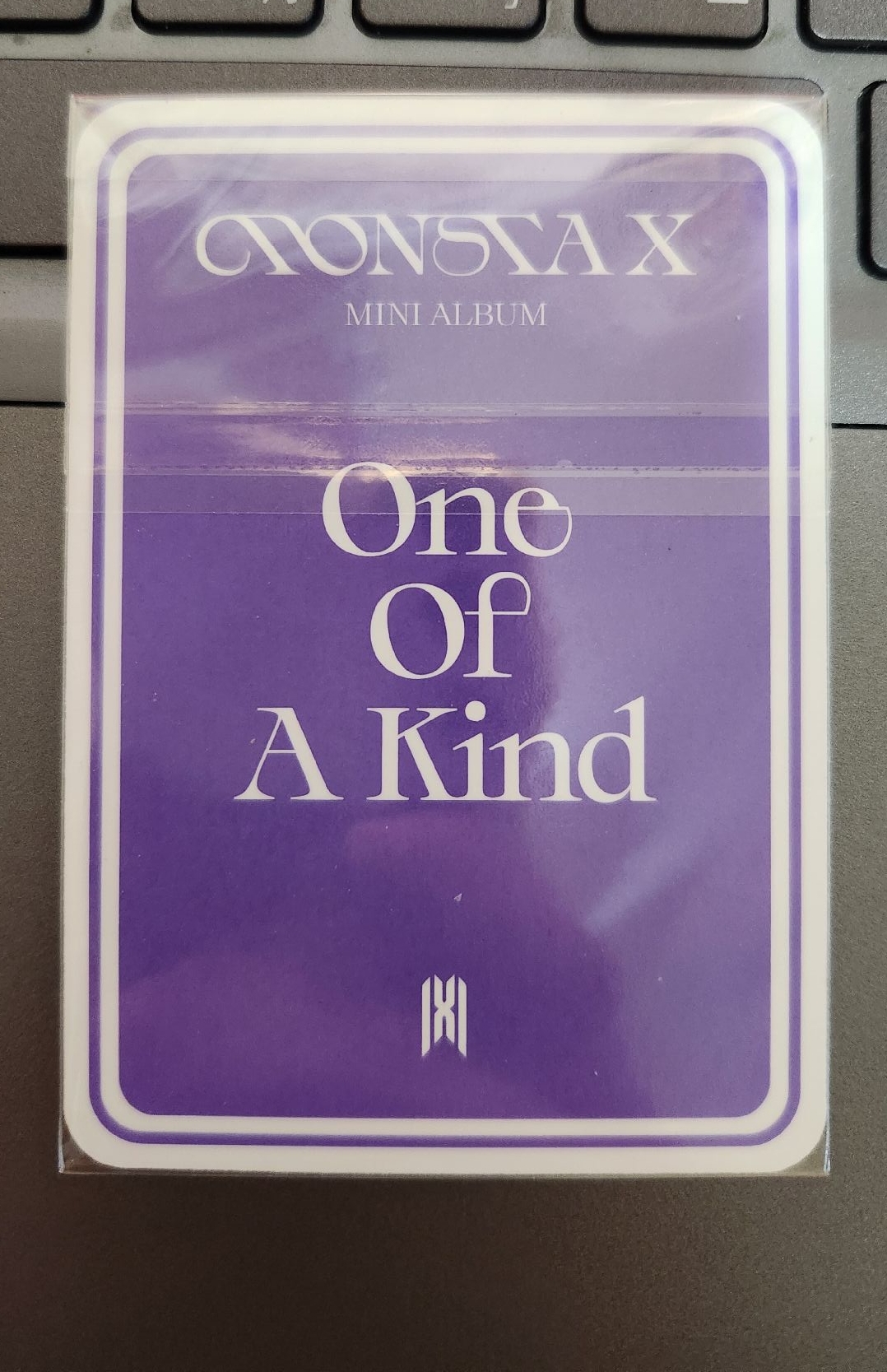 MONSTA X ONE OF A KIND FANSIGN 柳基現 簽售卡 小卡