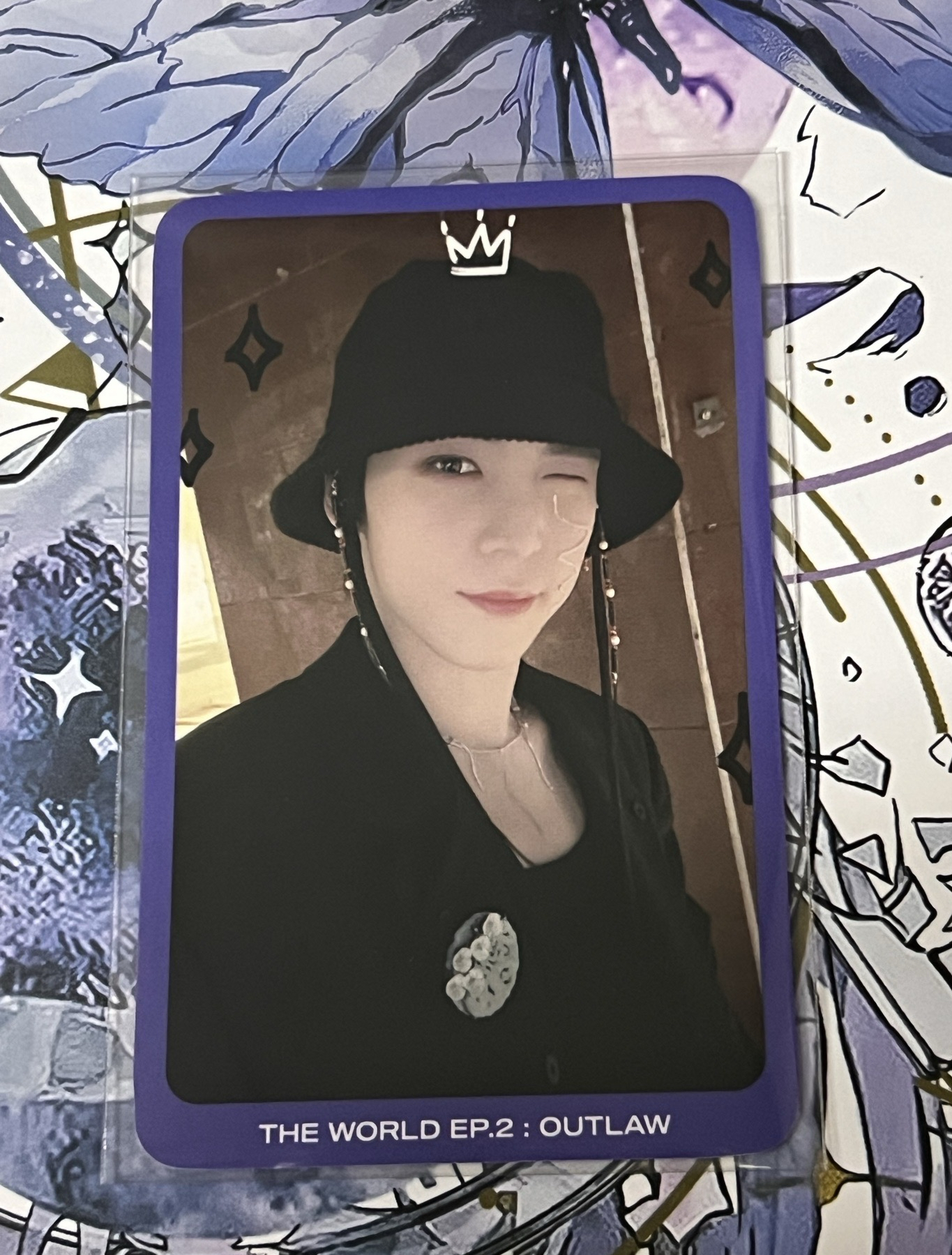 Ateez bouncy  打歌卡 潤浩