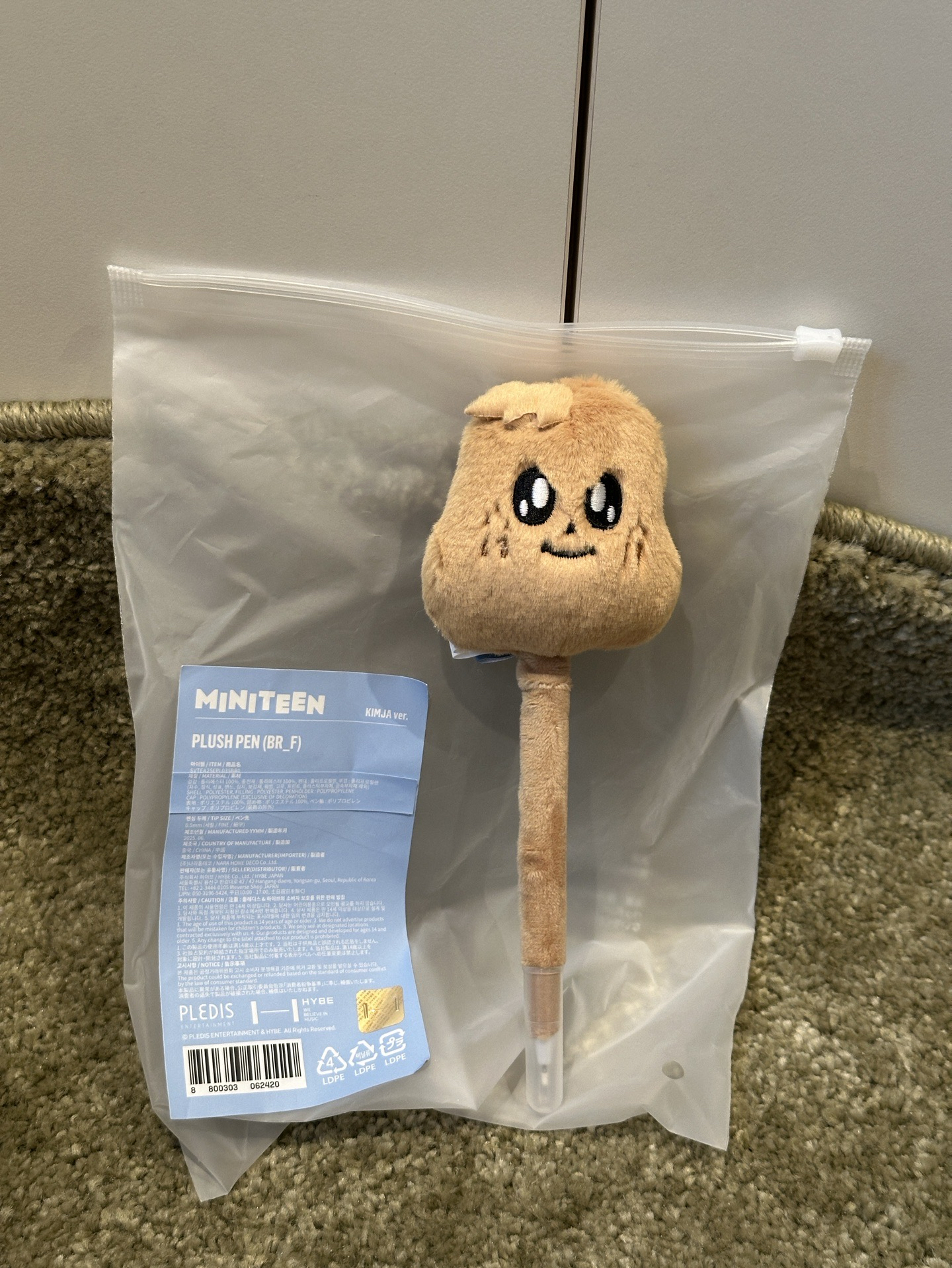 SEVENTEEN Miniteen KIMJA毛絨原子筆