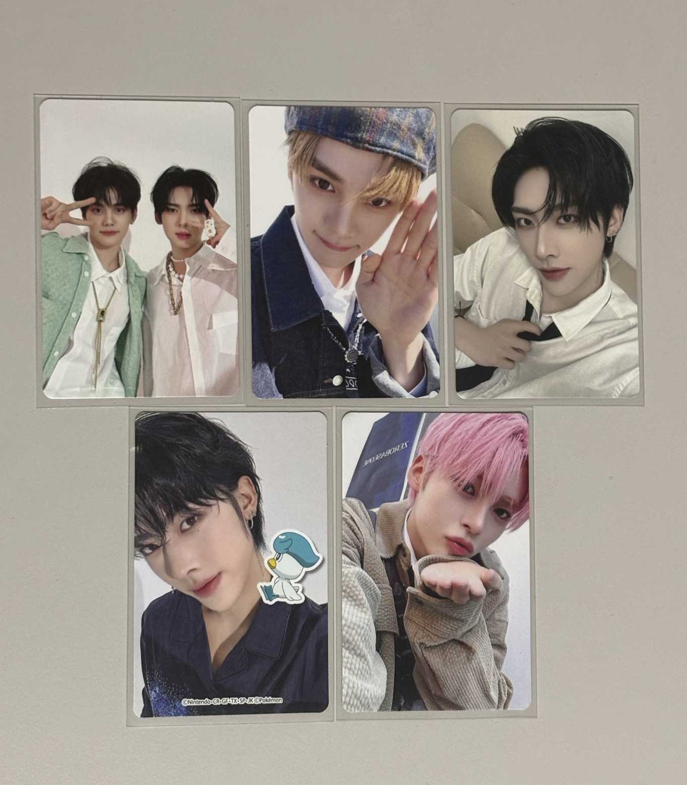 ZB1日專專卡、幸運卡