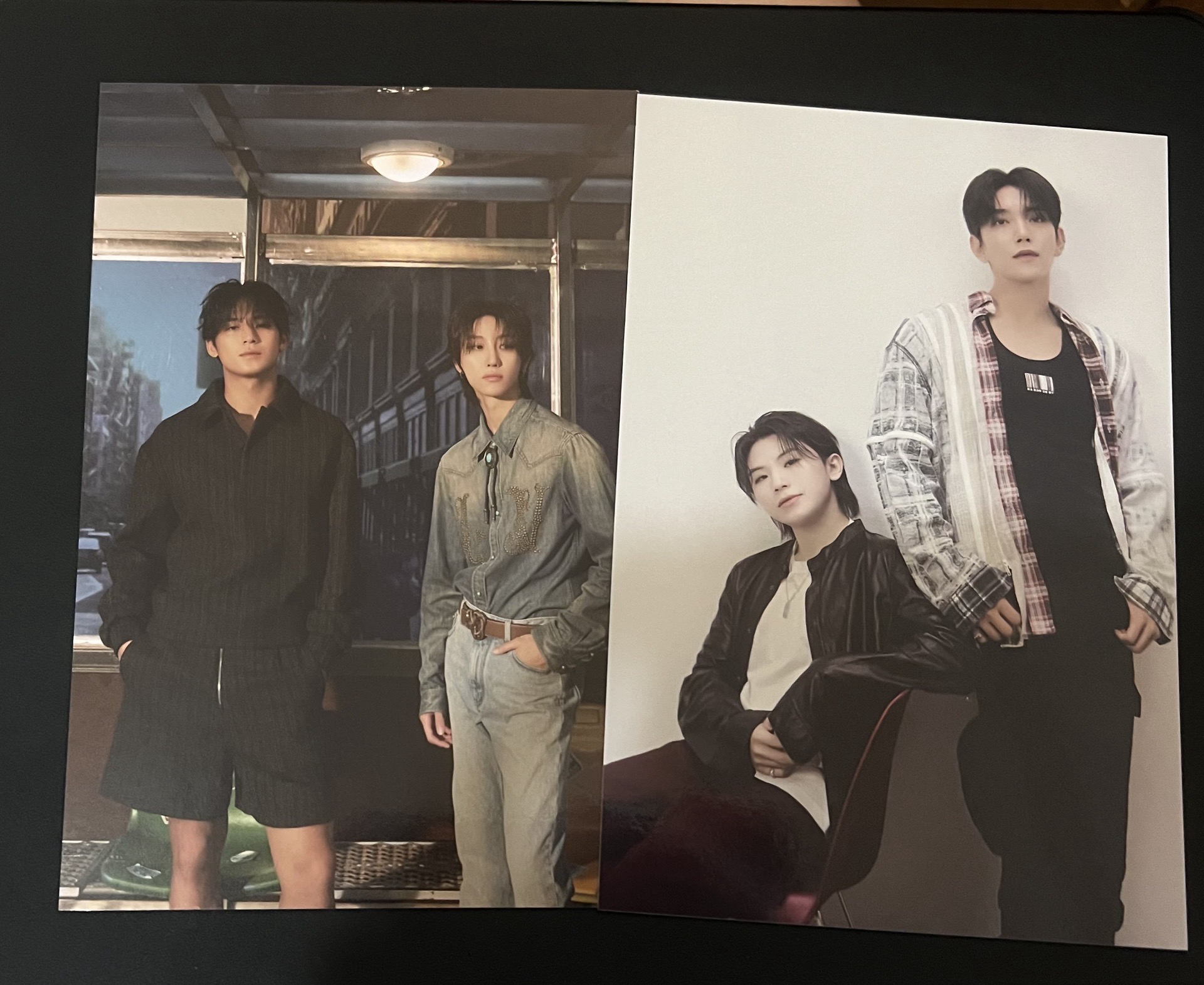 SEVENTEEN 25年曆特典明信片 奎八+秀勳