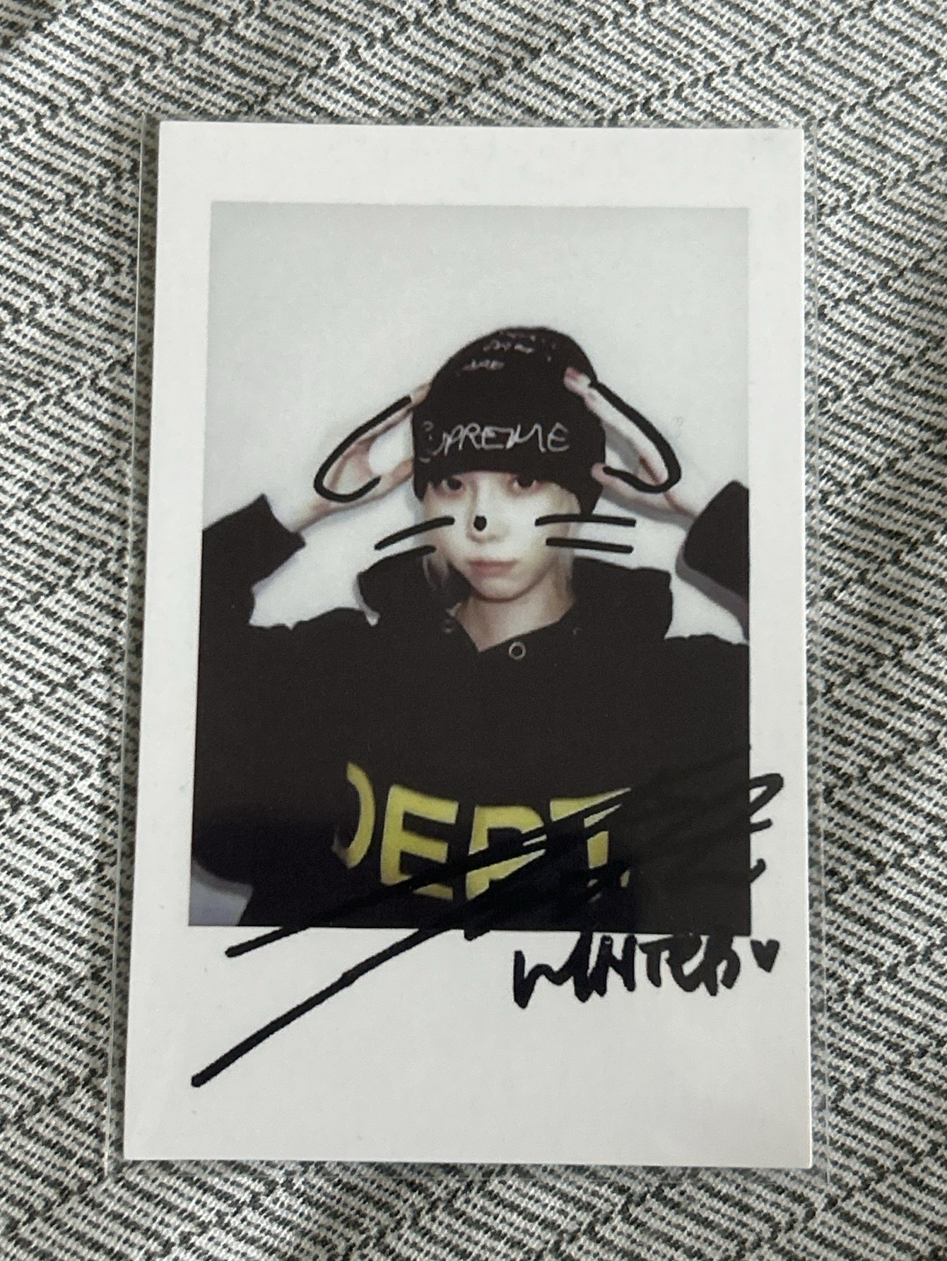 正規一 kms 簽售卡 線上簽售v2冬