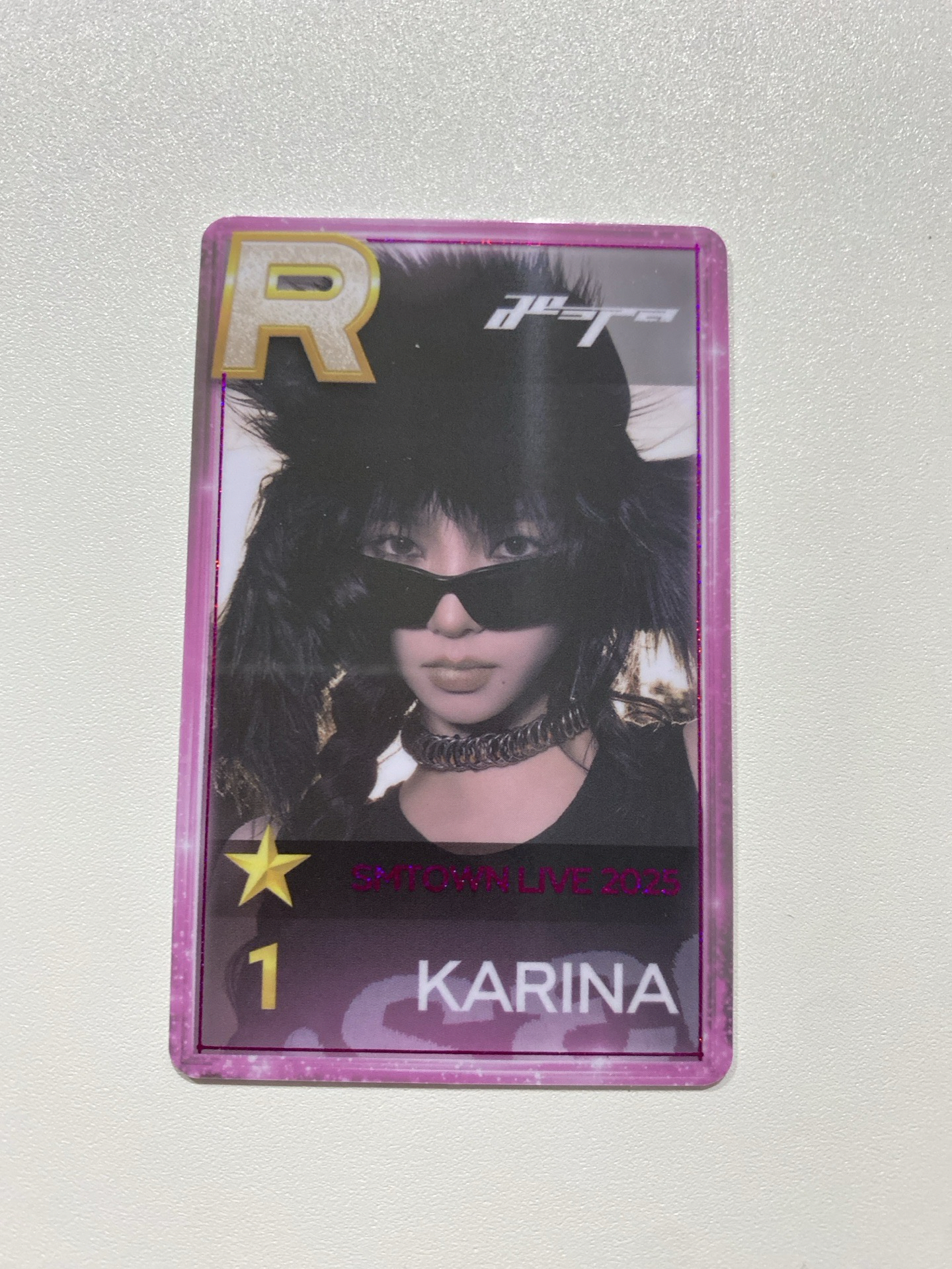 aespa KARINA SMT遊戲卡